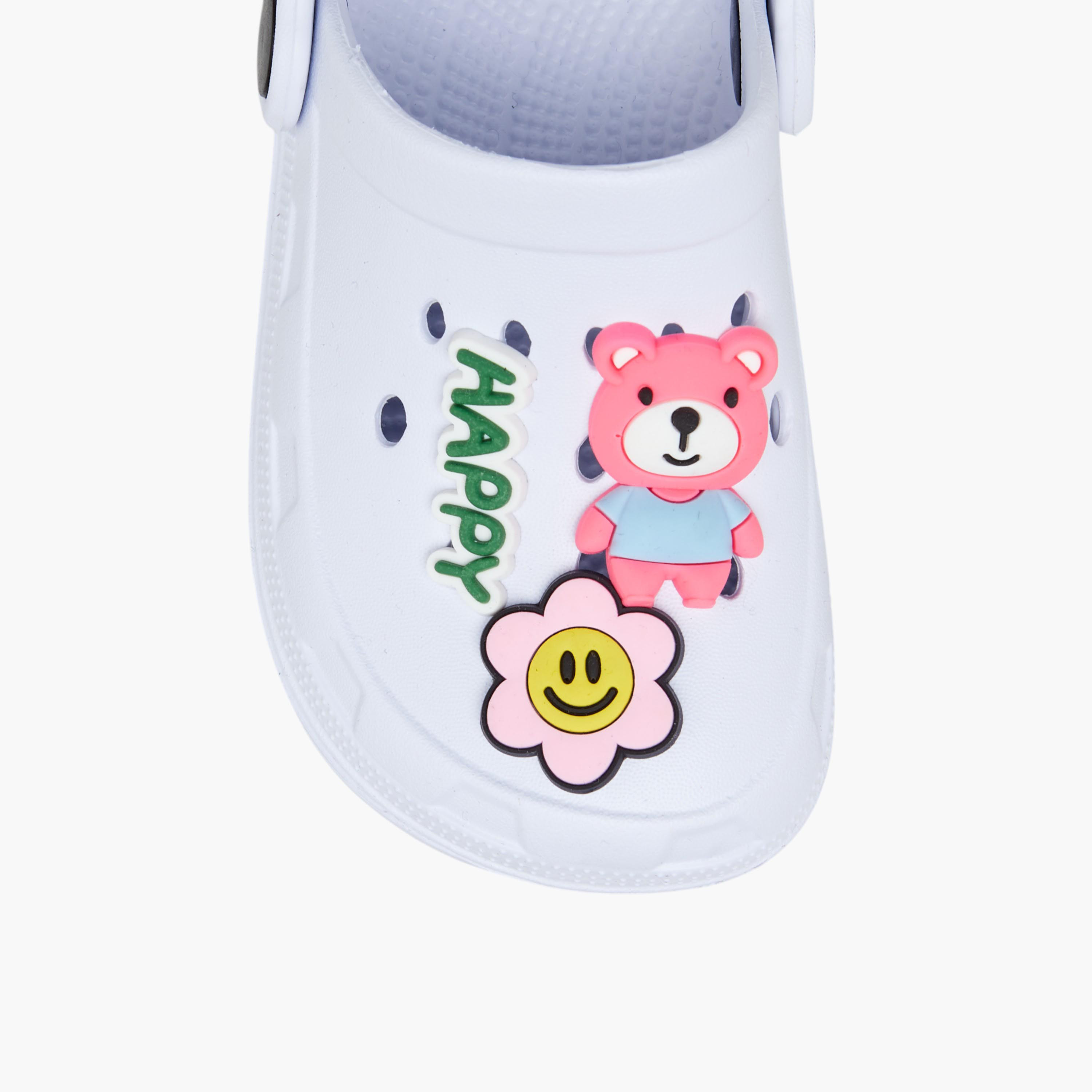 شبشب كلوج بحزام خلفي وتزيينات من فلورا بيلا-girls-shoes-sandals-image-4