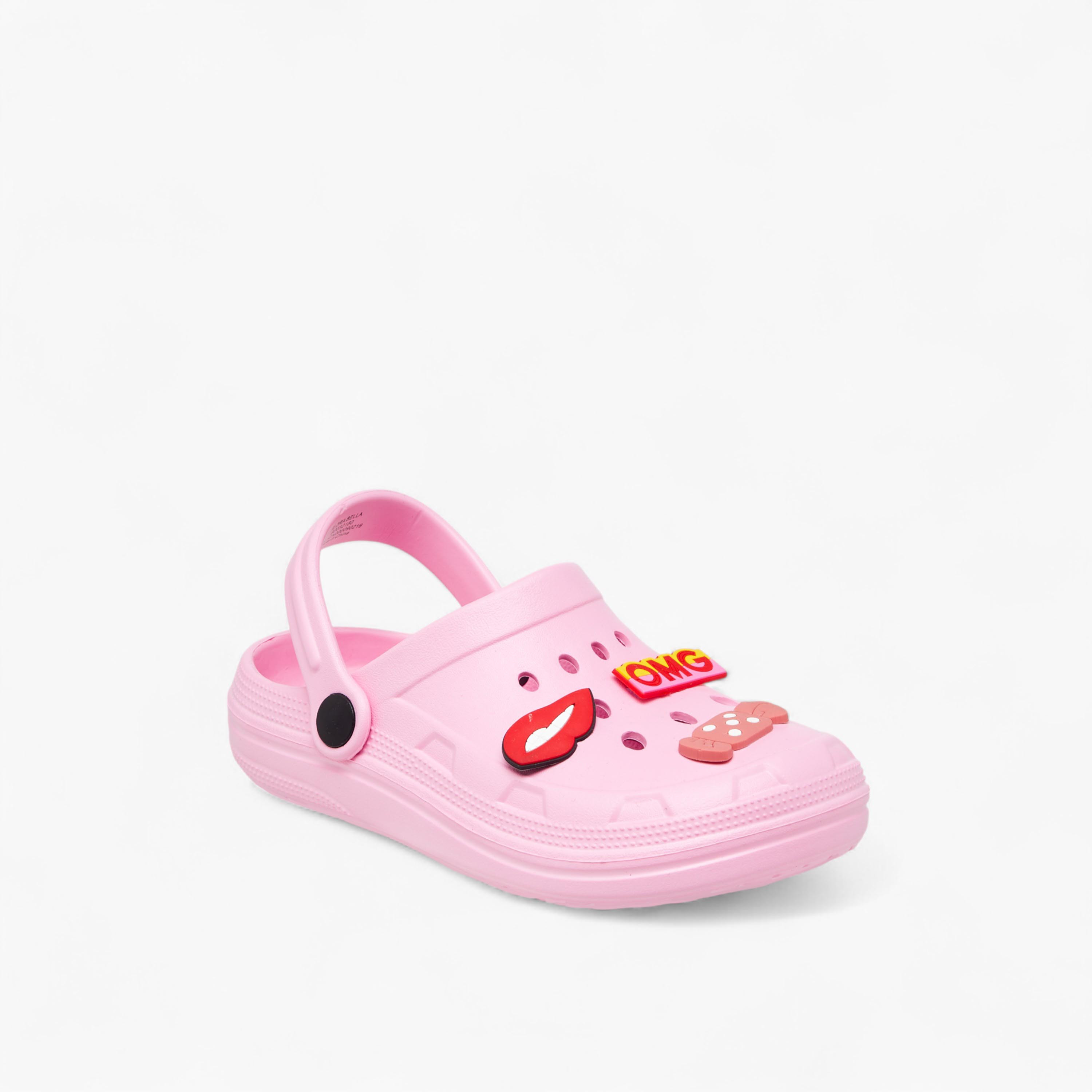 Flora Bella Candy Accent Clogs with Backstrap-girls-shoes-sandals-image-2