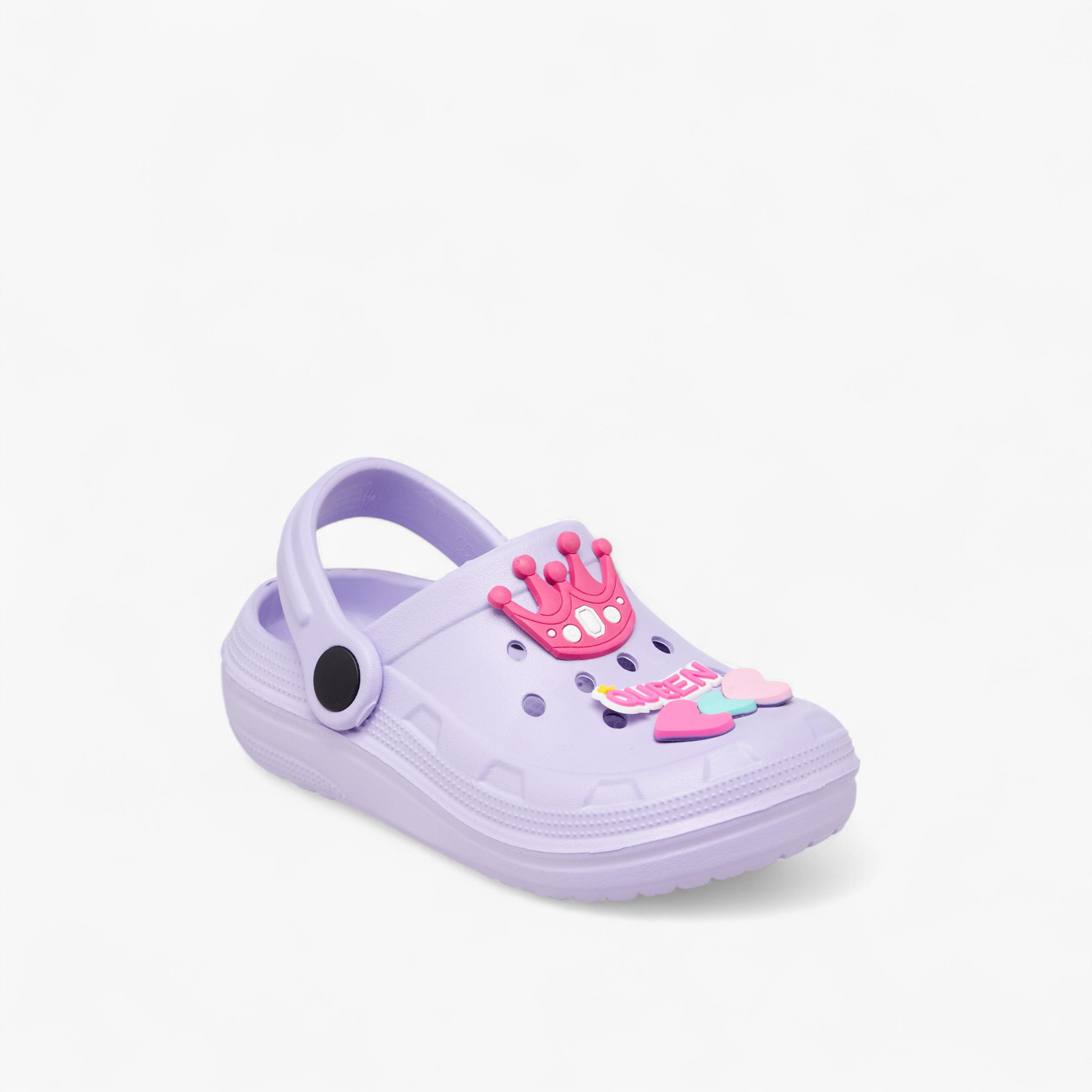Flora Bella Heart Accent Clogs with Backstrap-girls-shoes-sandals-image-2