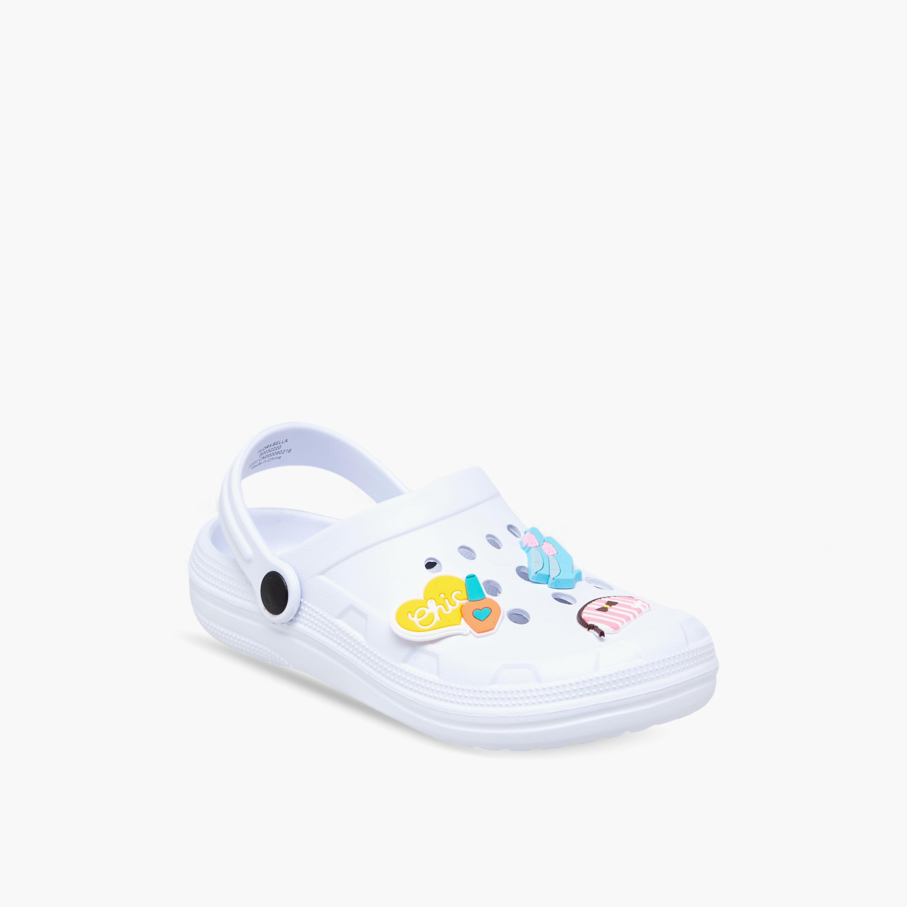 Flora Bella Bag Accent Clogs with Backstrap-girls-shoes-sandals-image-2