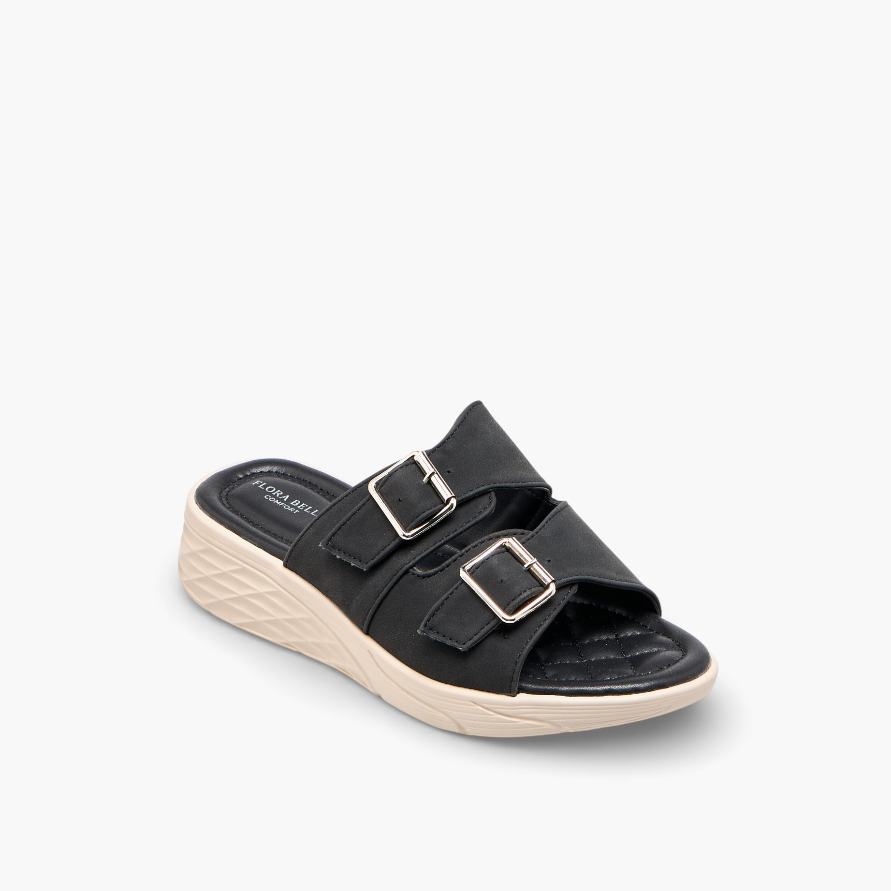Flora Bella Women Buckled Strap Comfort Sandals-women-shoes-flats-sandals-image-2