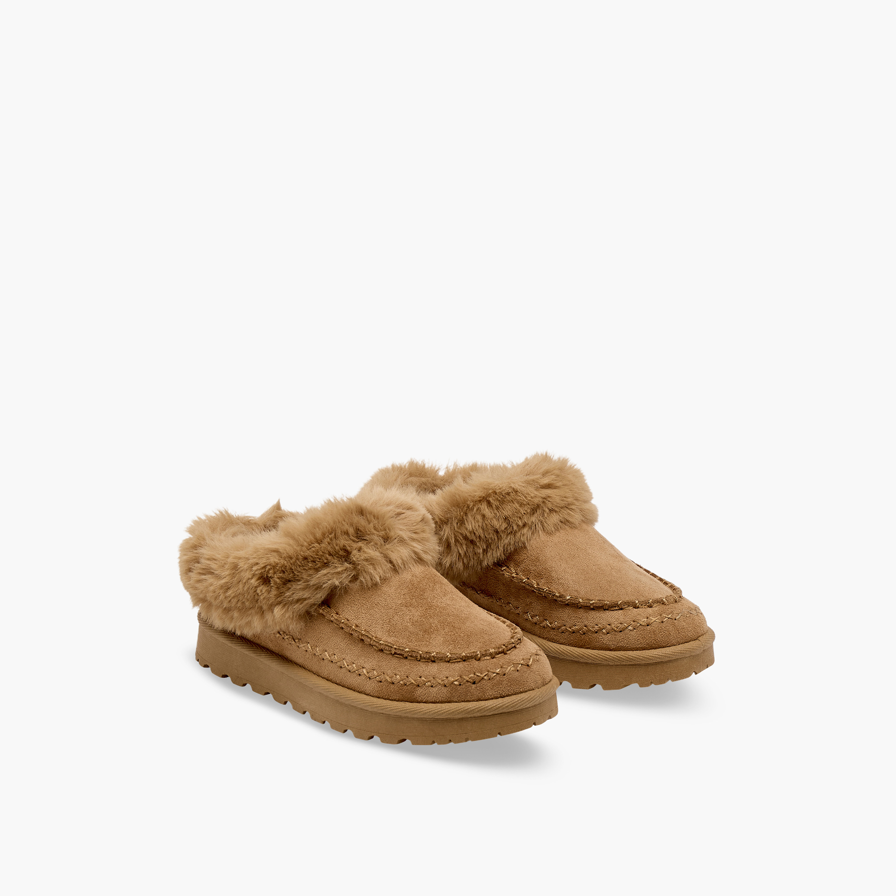 Flora Bella Women Faux Fur Ankle Boots-women-winterwear-boots-image-5