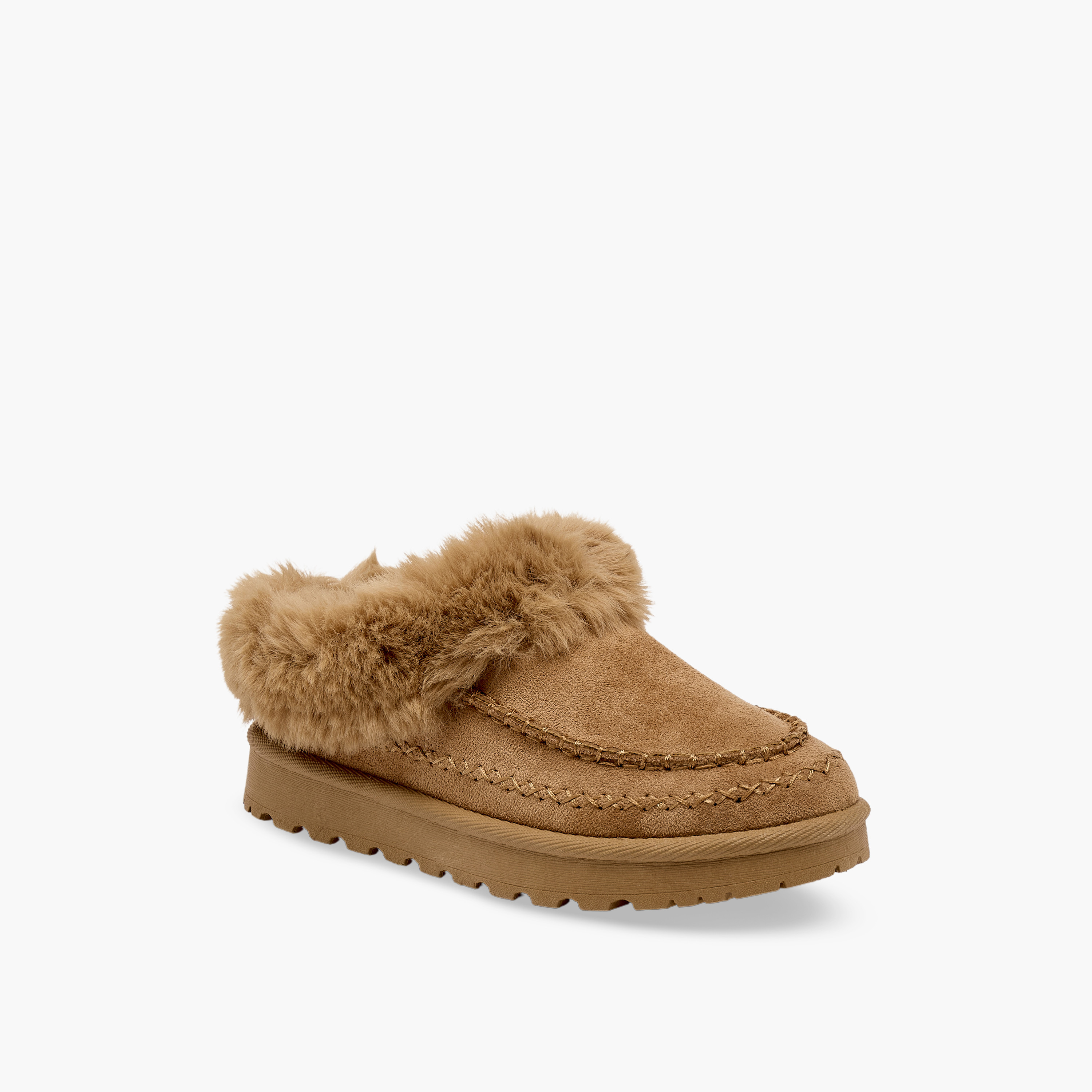 Flora Bella Women Faux Fur Ankle Boots-women-winterwear-boots-image-1