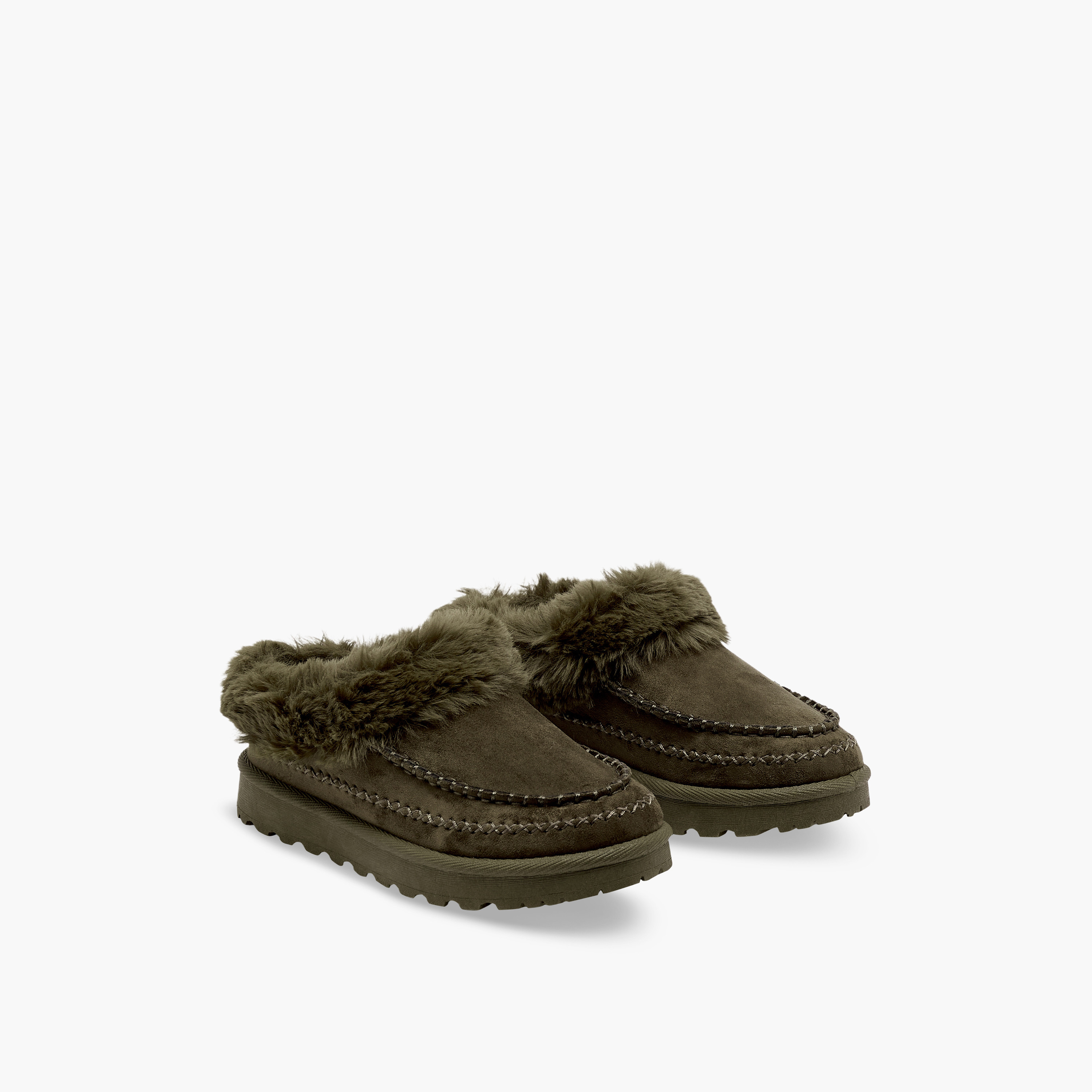 Flora Bella Women Faux Fur Ankle Boots-women-winterwear-boots-image-1