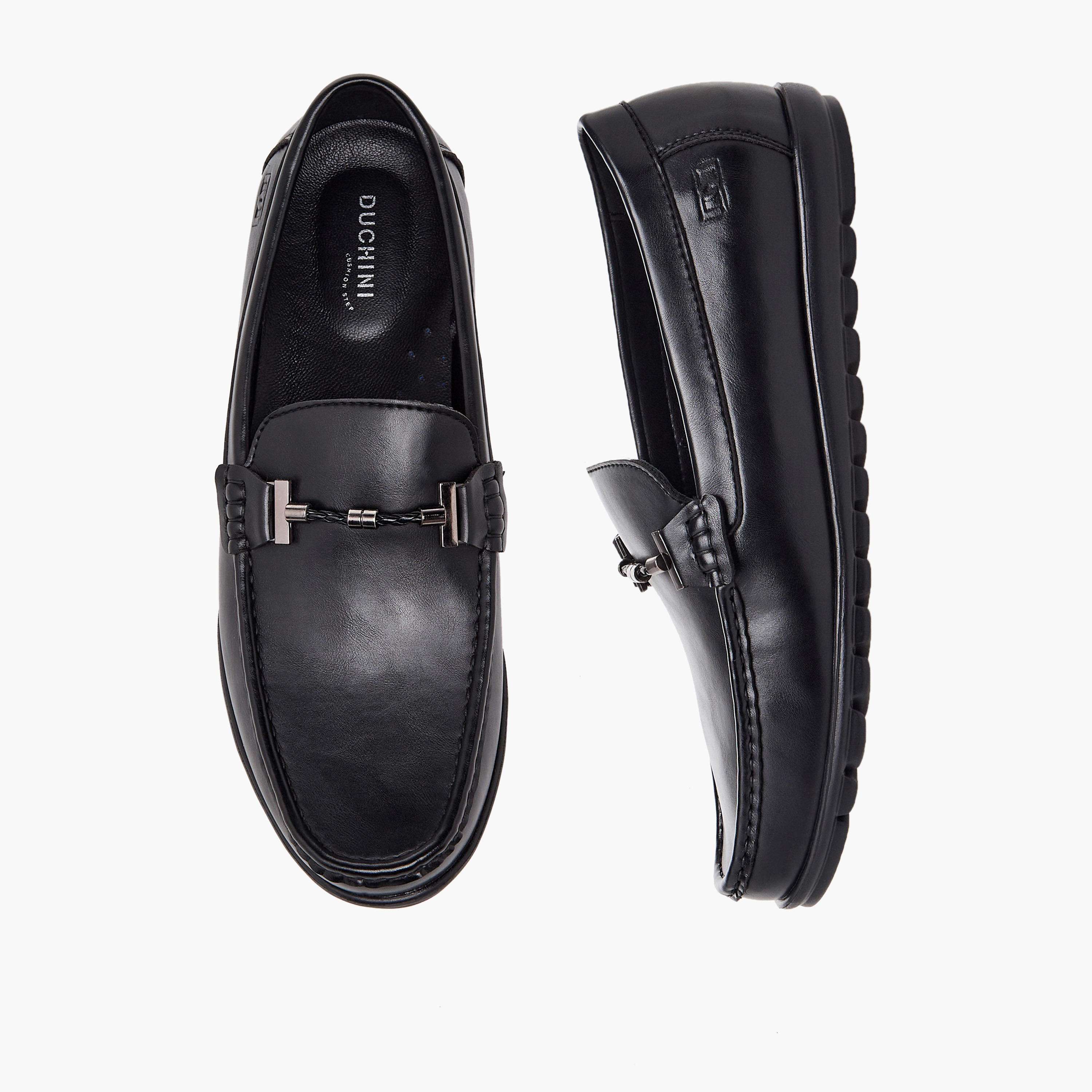حذاء خفيف سهل الارتداء بزينة معدنية للرجال من دوتشيني-men-shoes-formalshoes-image-1
