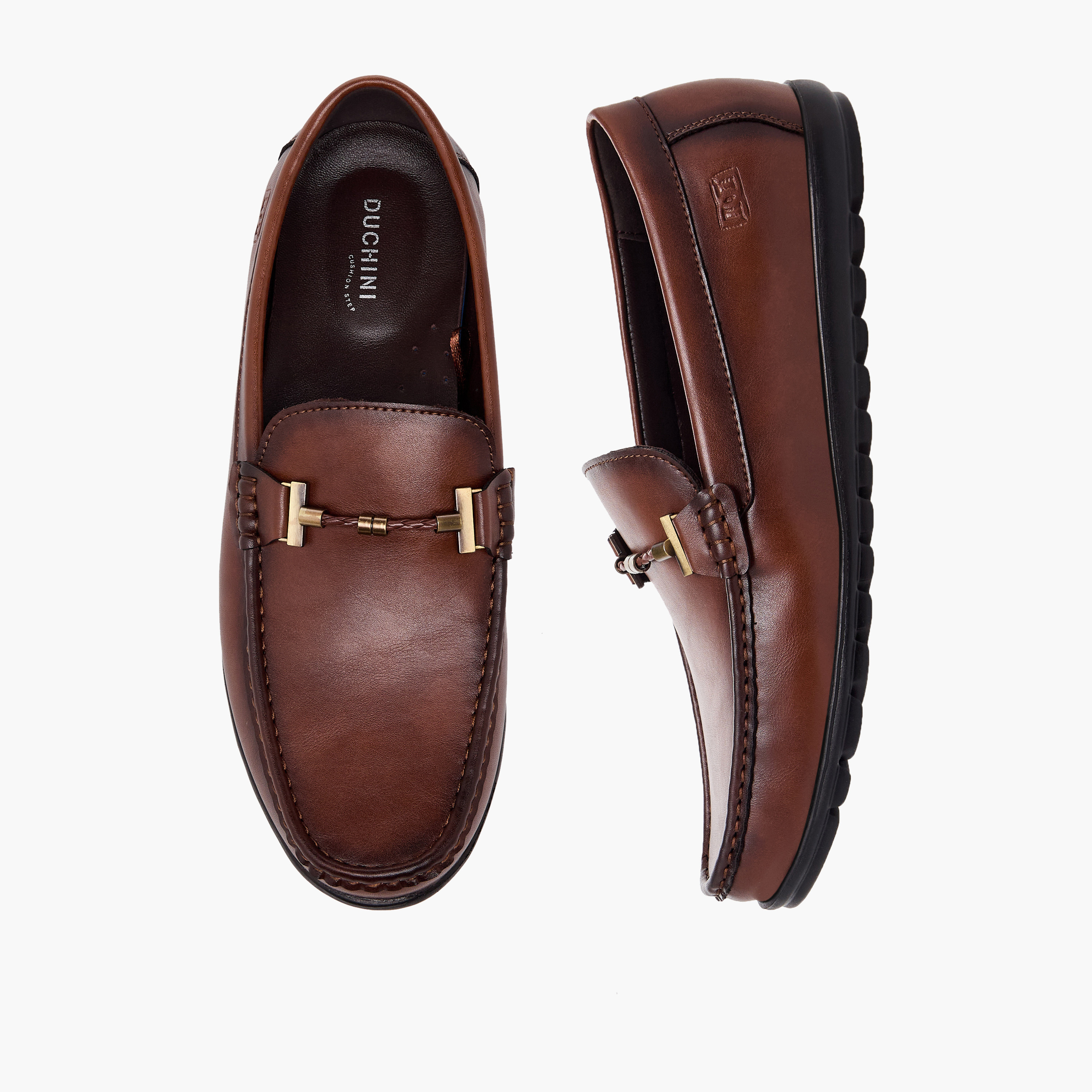 حذاء خفيف سهل الارتداء بزينة معدنية للرجال من دوتشيني-men-shoes-formalshoes-image-1
