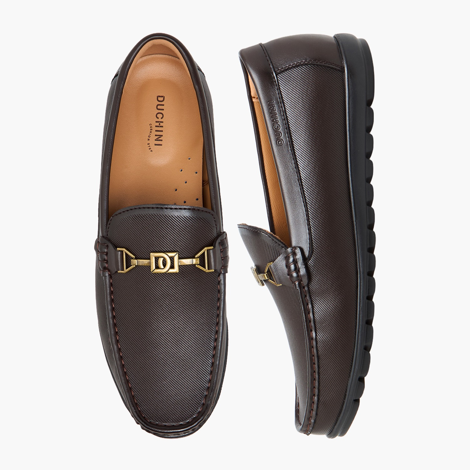 حذاء سهل الارتداء بزينة معدنية للرجال من دوتشيني-men-shoes-formalshoes-image-1
