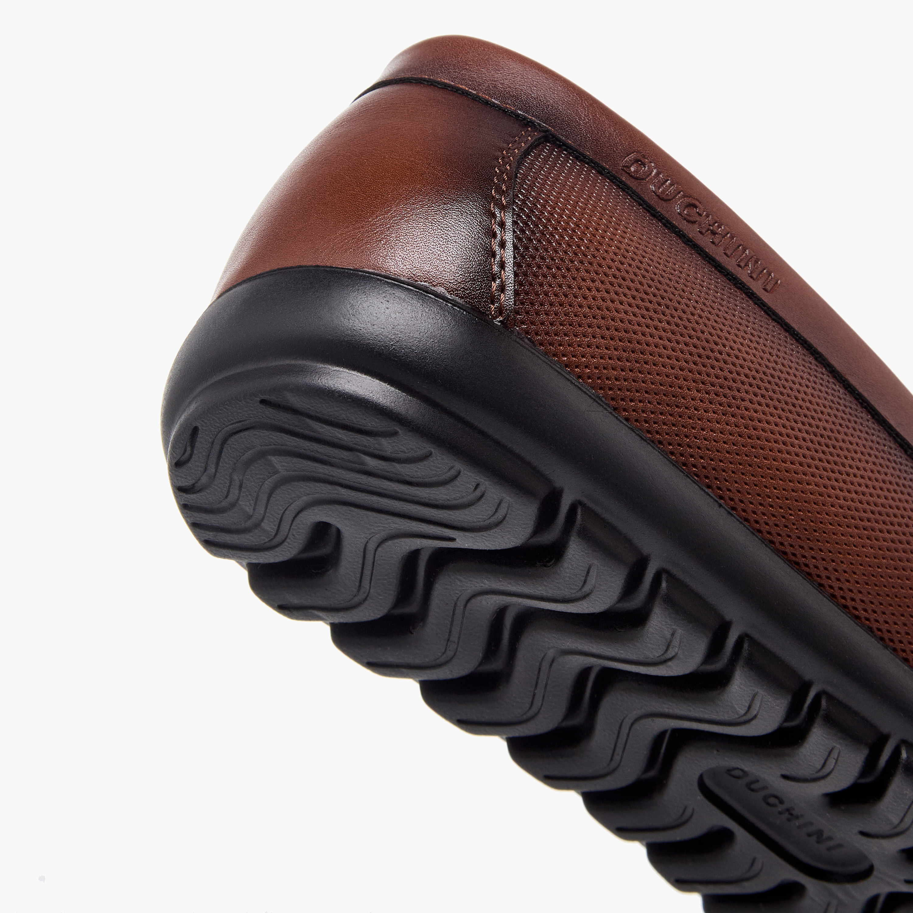 Duchini Men Textured Slip-On Loafers-men-shoes-formalshoes-image-8