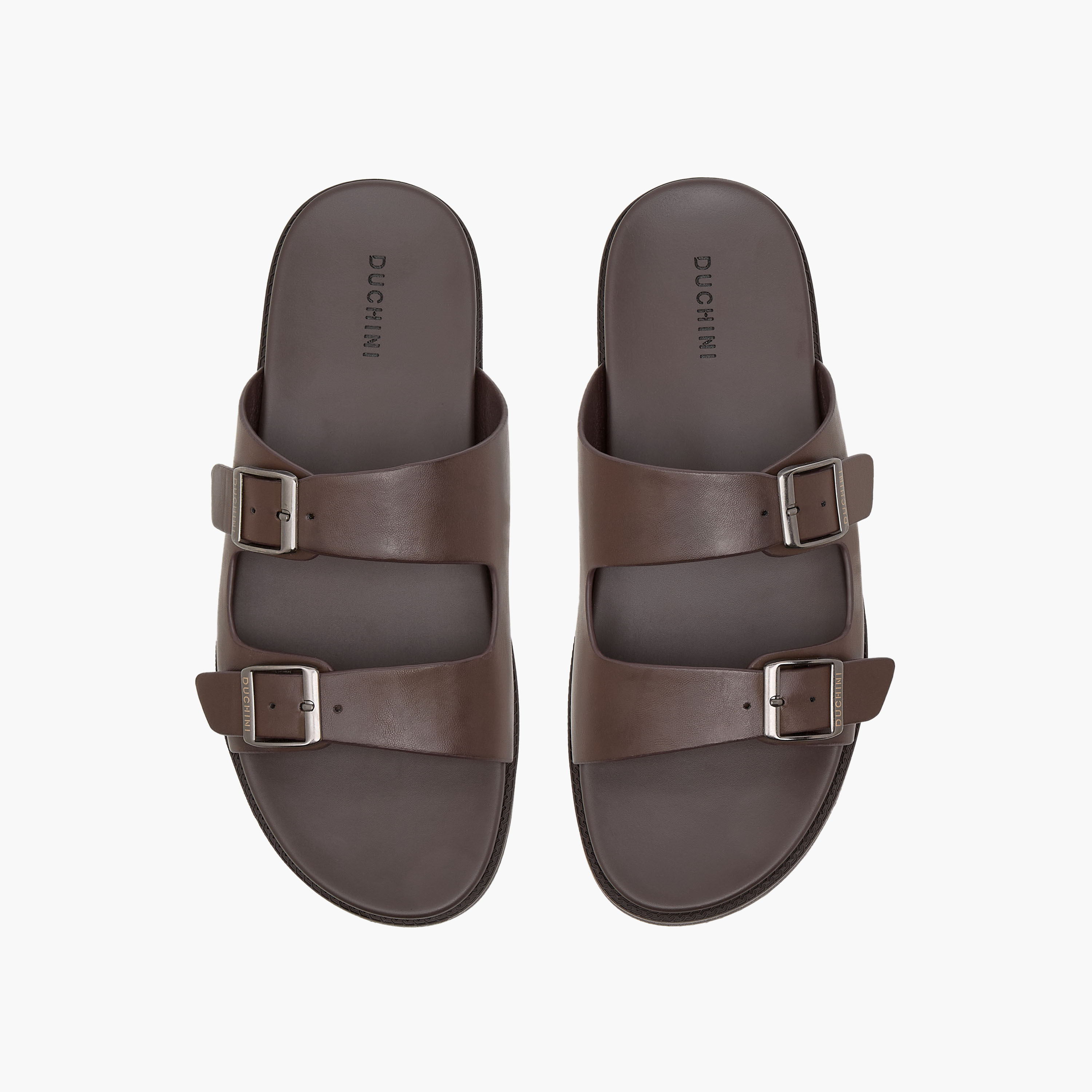 Duchini Men's Solid Slip-On Comfort Sandals-men-shoes-sandals-image-1