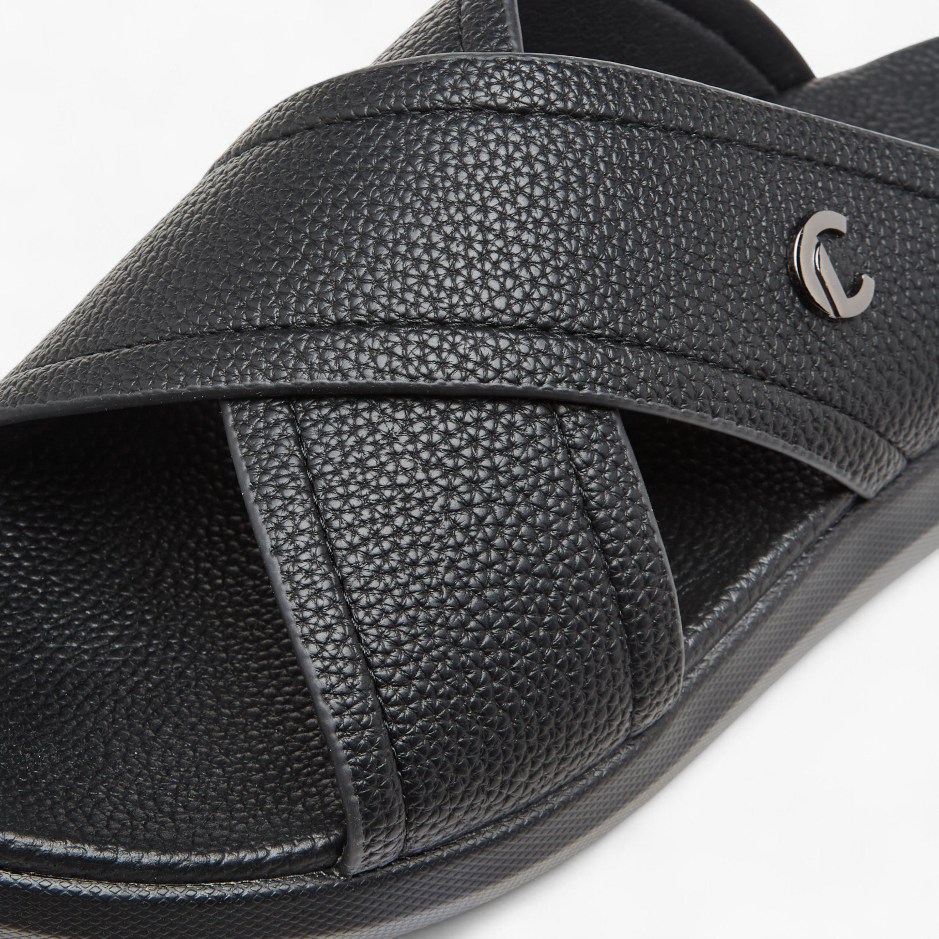 Le Confort Cross Strap Slip-On Sandals-men-shoes-sandals-image-4