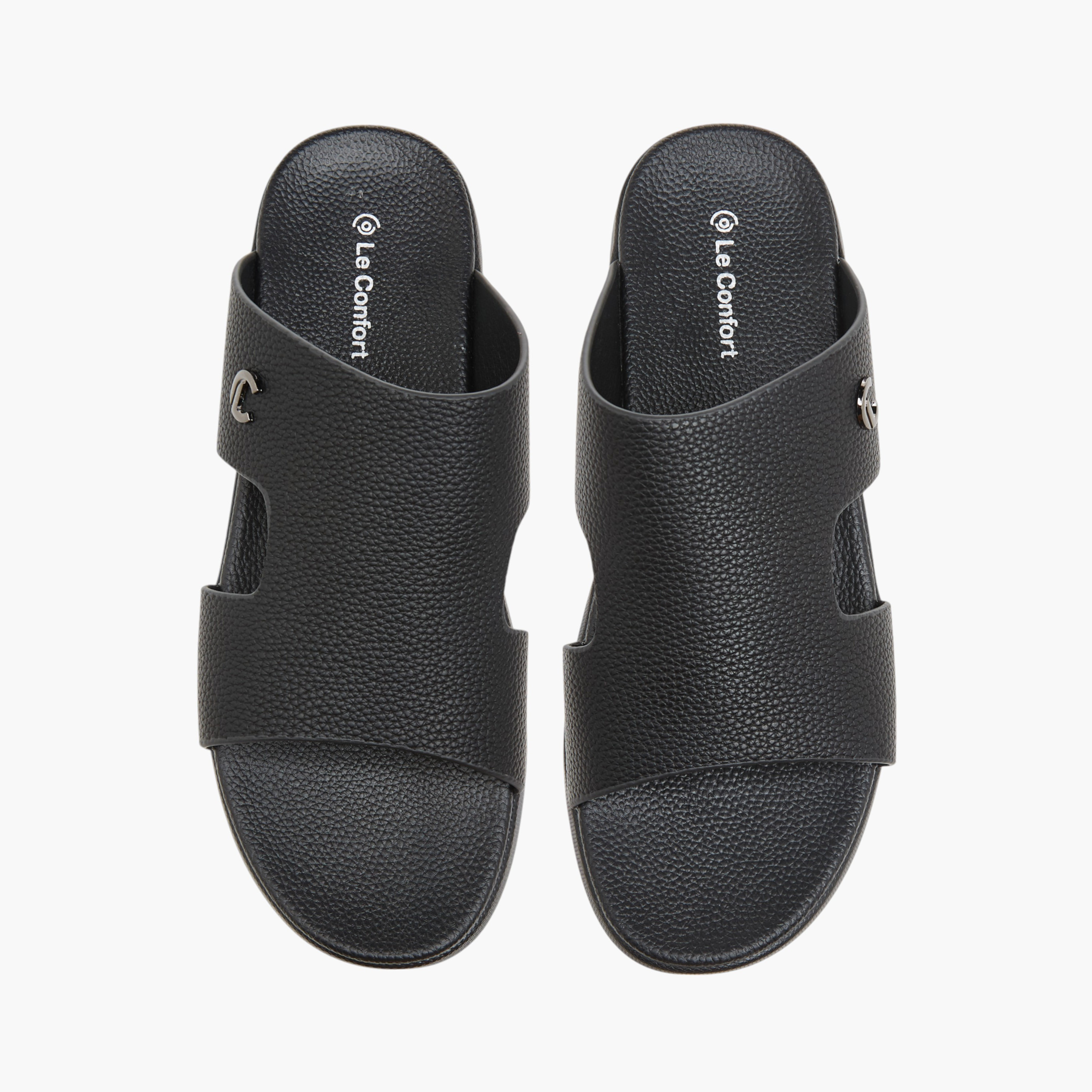 Le Confort Cut-Out Detail Slip-On Sandals-men-shoes-sandals-image-1
