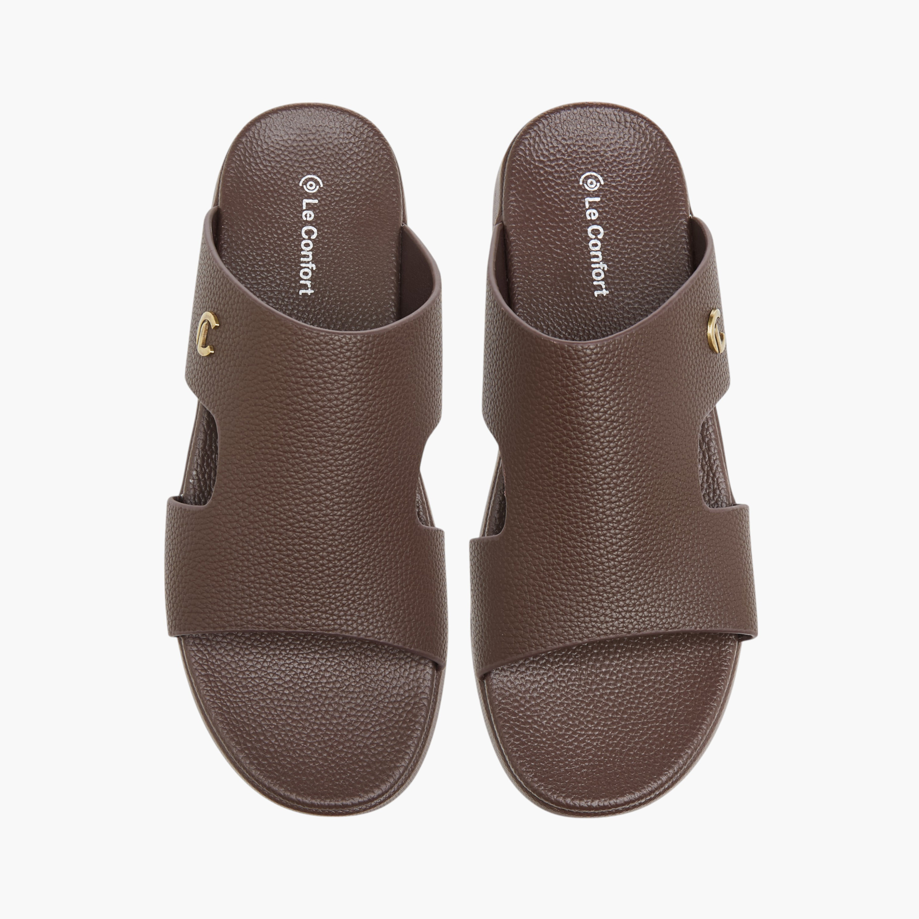 Le Confort Cut-Out Detail Slip-On Sandals-men-shoes-sandals-image-1