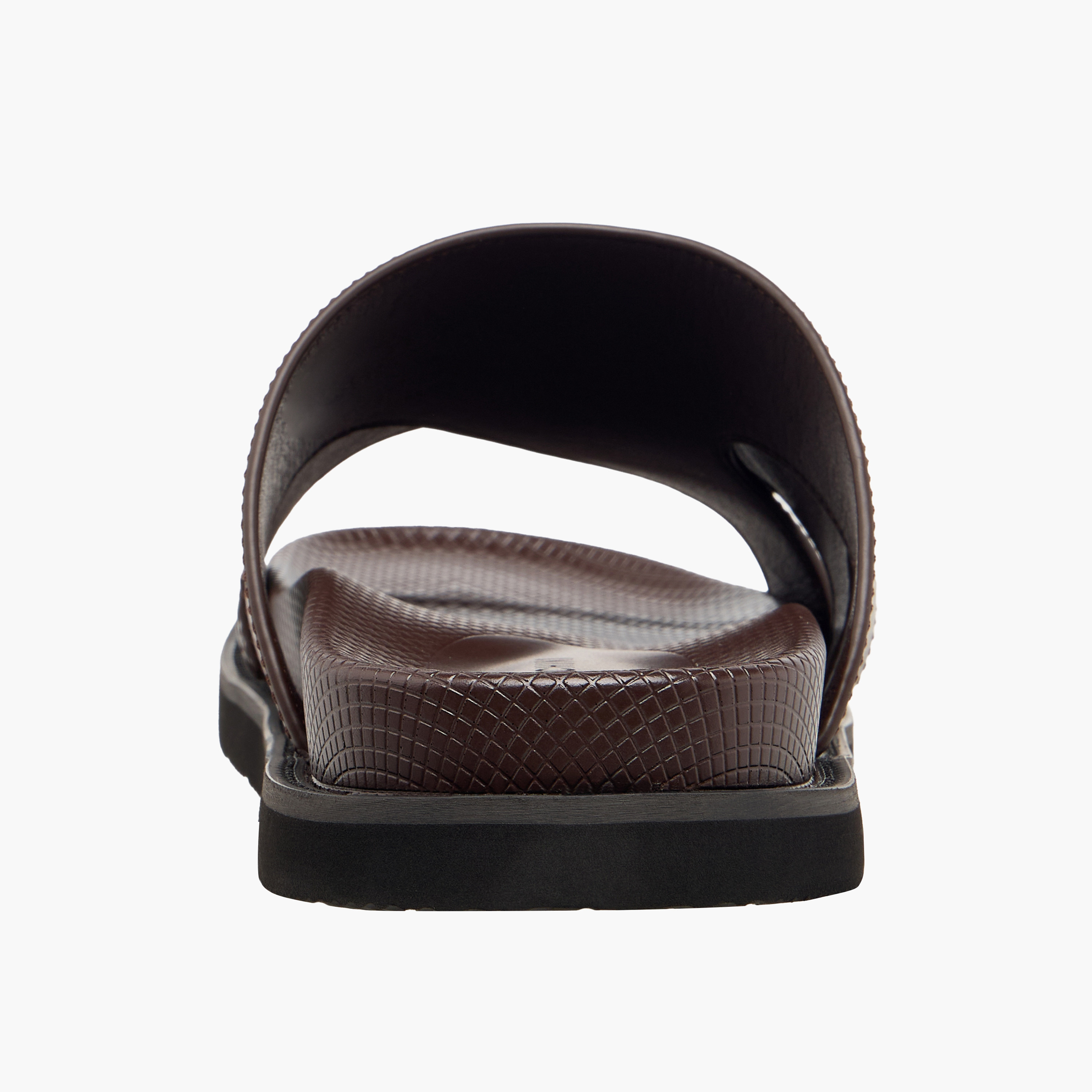 Duchini Men Textured Slip-On Comfort Sandals-men-shoes-sandals-image-5