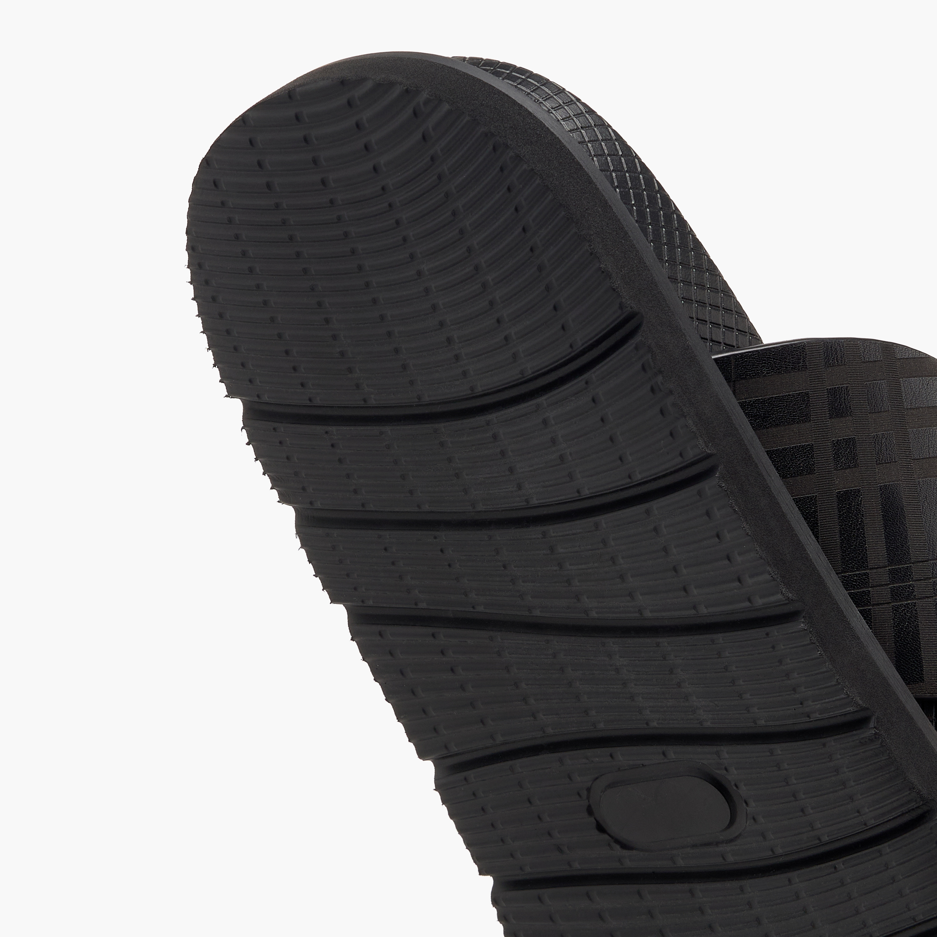 Duchini Men Checked Slip-On Comfort Sandals-men-shoes-sandals-image-6