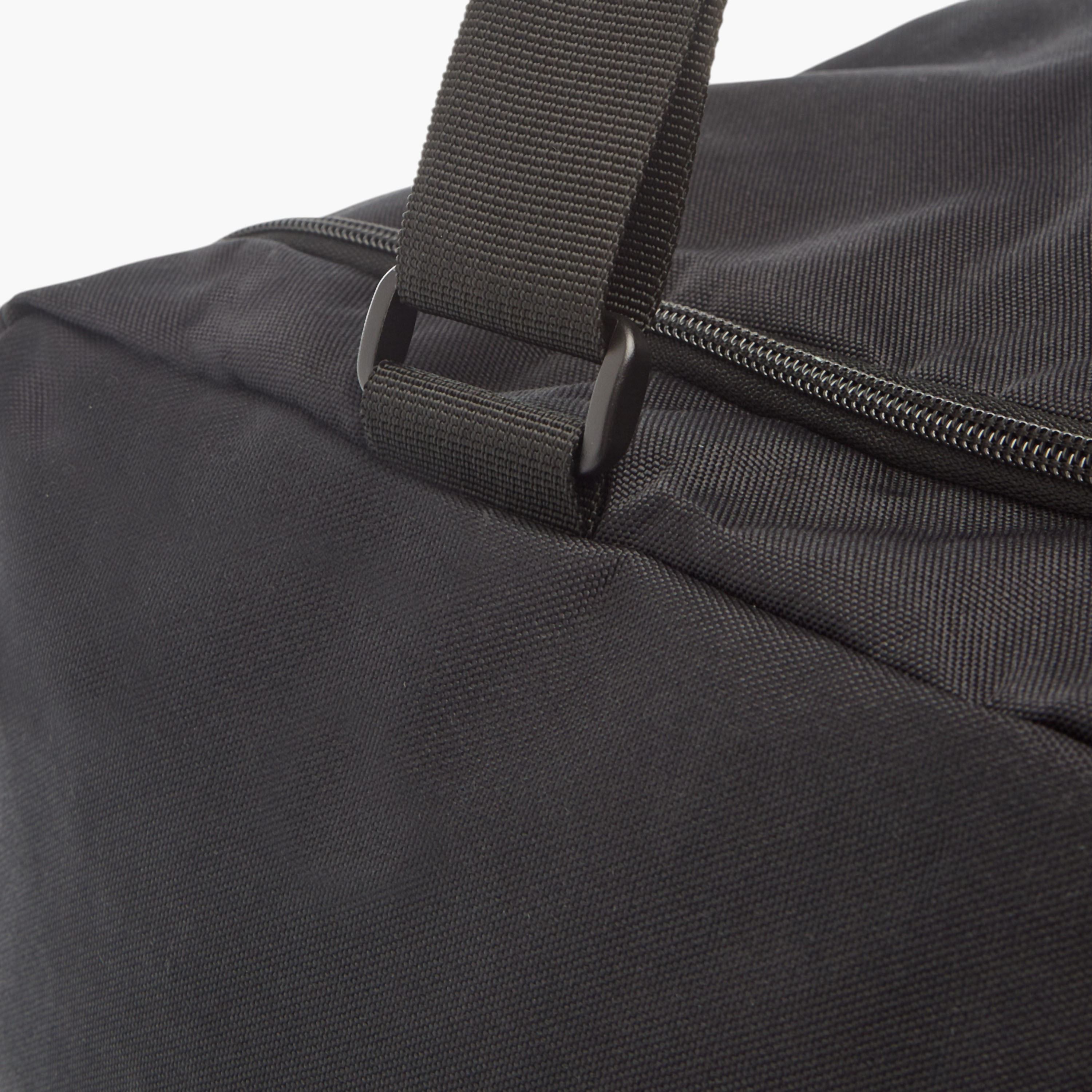 Kappa Logo Print Duffel Bag with Handles and Zip Closure-travel-luggagesandbags-dufflebags-image-6
