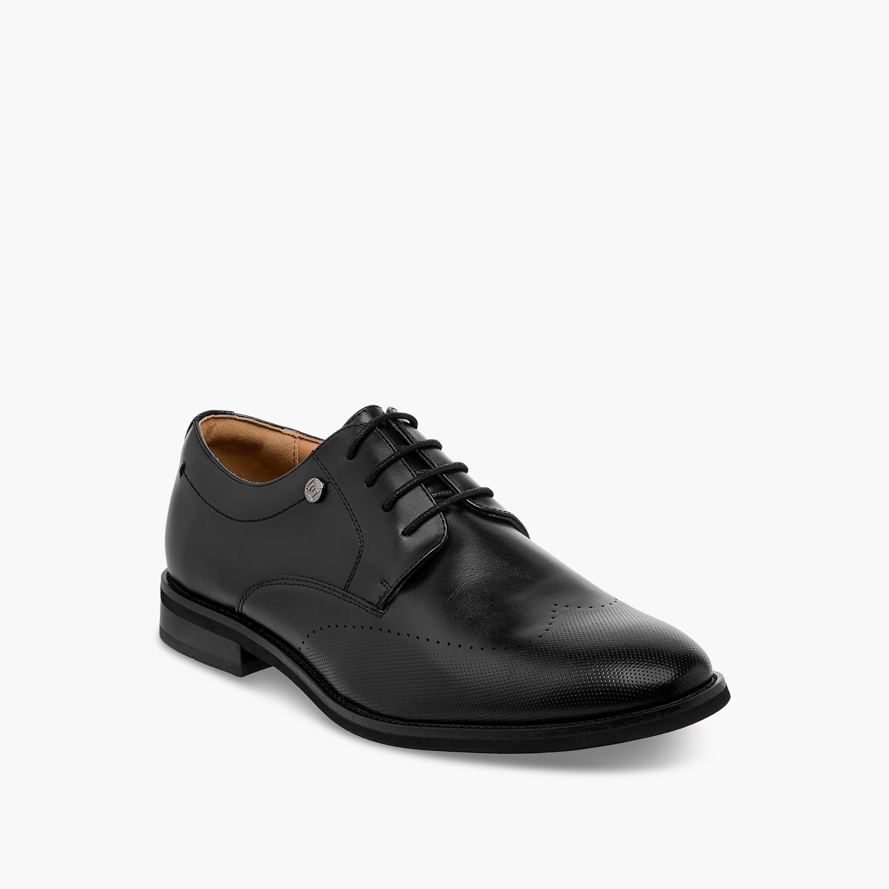 Duchini Men Lace-Up Derby Shoes-men-shoes-formalshoes-image-2