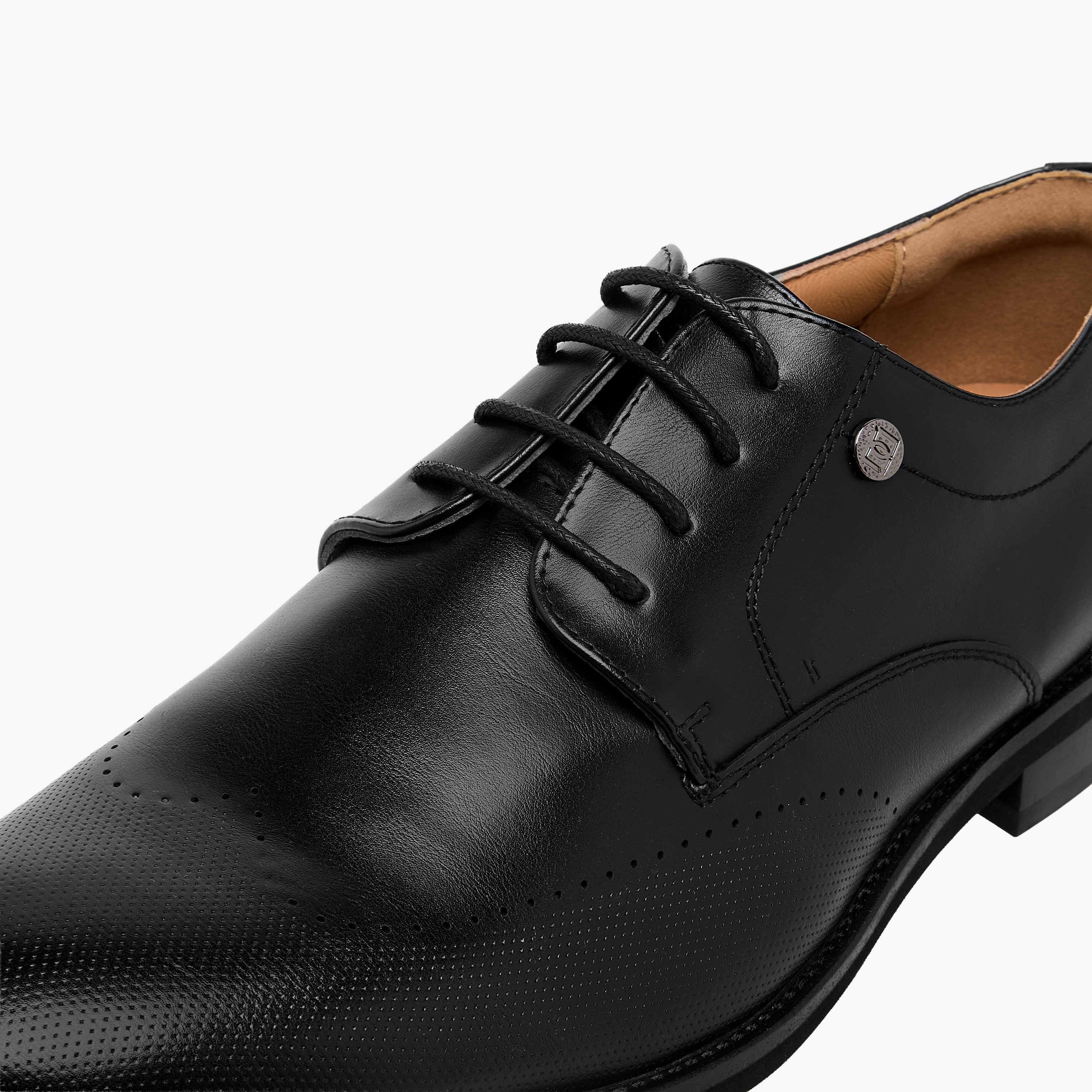 Duchini Men Lace-Up Derby Shoes-men-shoes-formalshoes-image-4