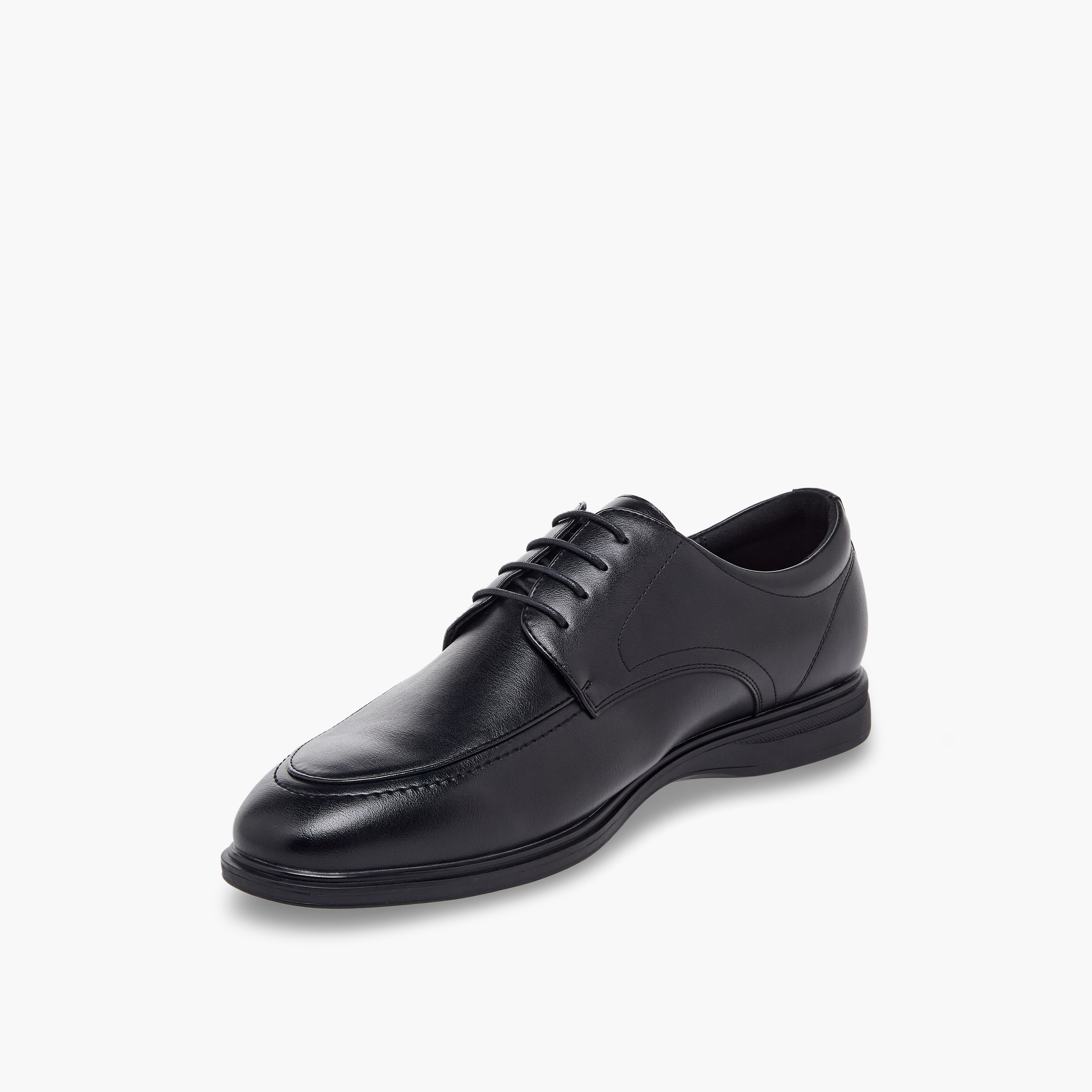حذاء ديربي برباط إغلاق للرجال من لو كونفورت-men-shoes-formalshoes-image-4