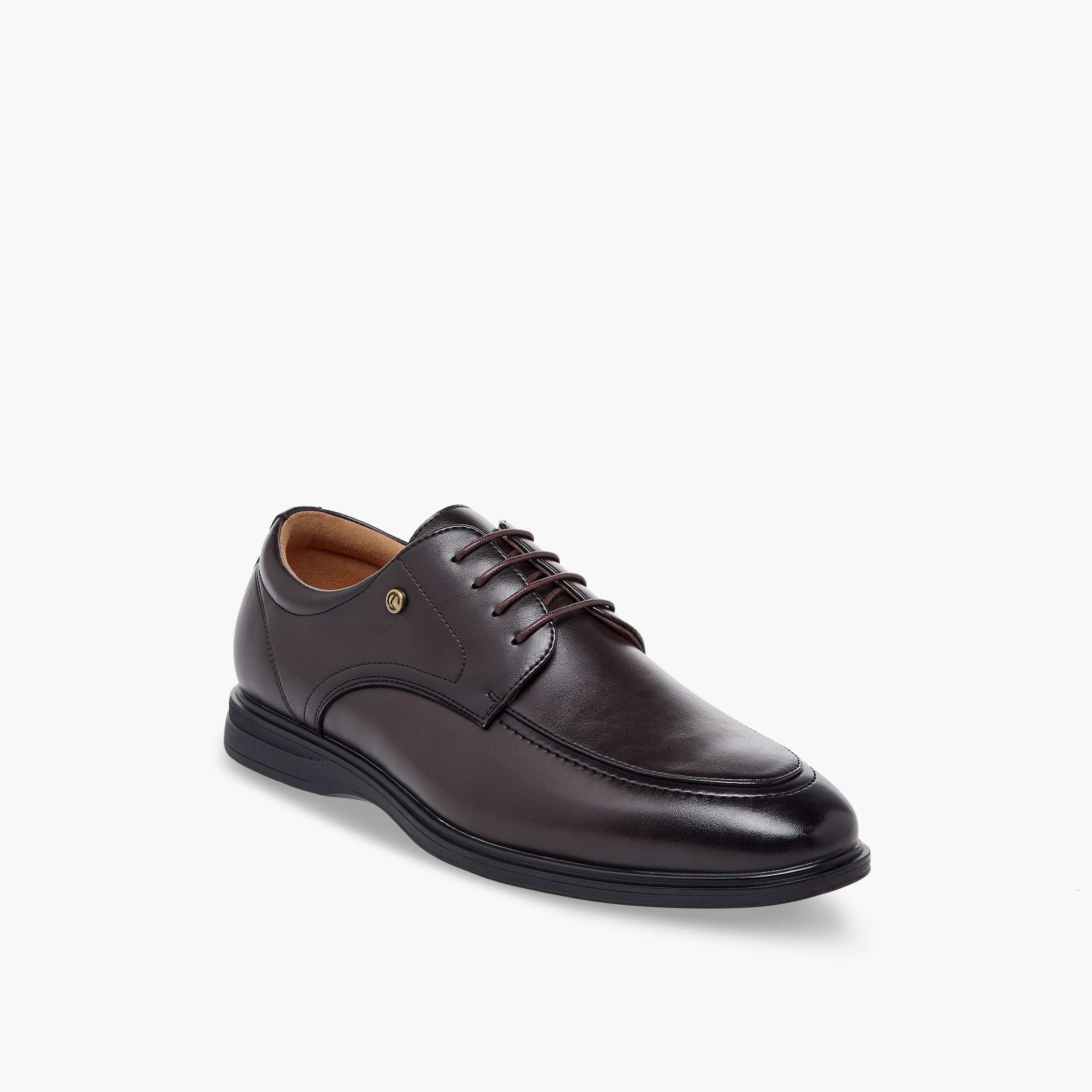 حذاء ديربي برباط إغلاق للرجال من لو كونفورت-men-shoes-formalshoes-image-2