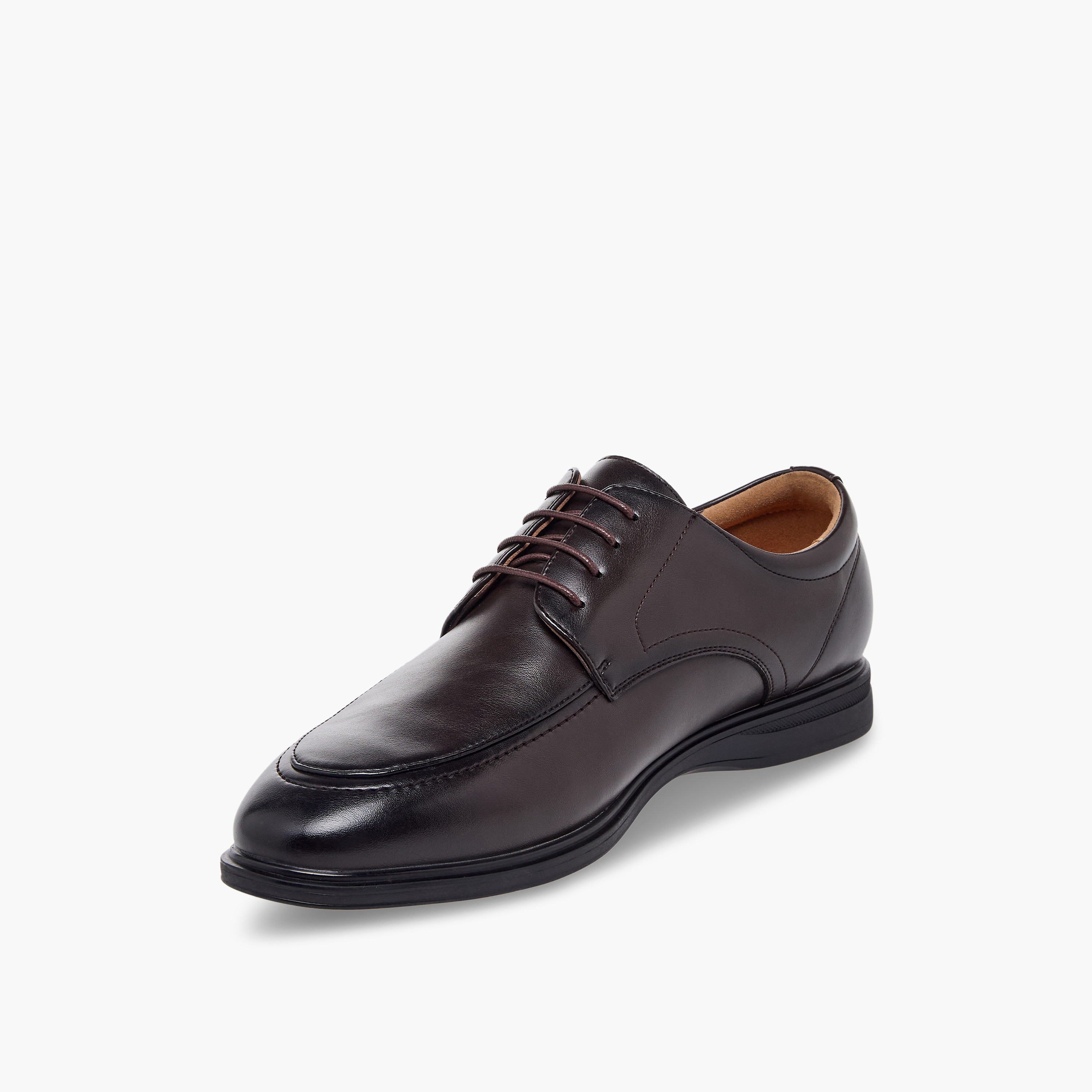 حذاء ديربي برباط إغلاق للرجال من لو كونفورت-men-shoes-formalshoes-image-4