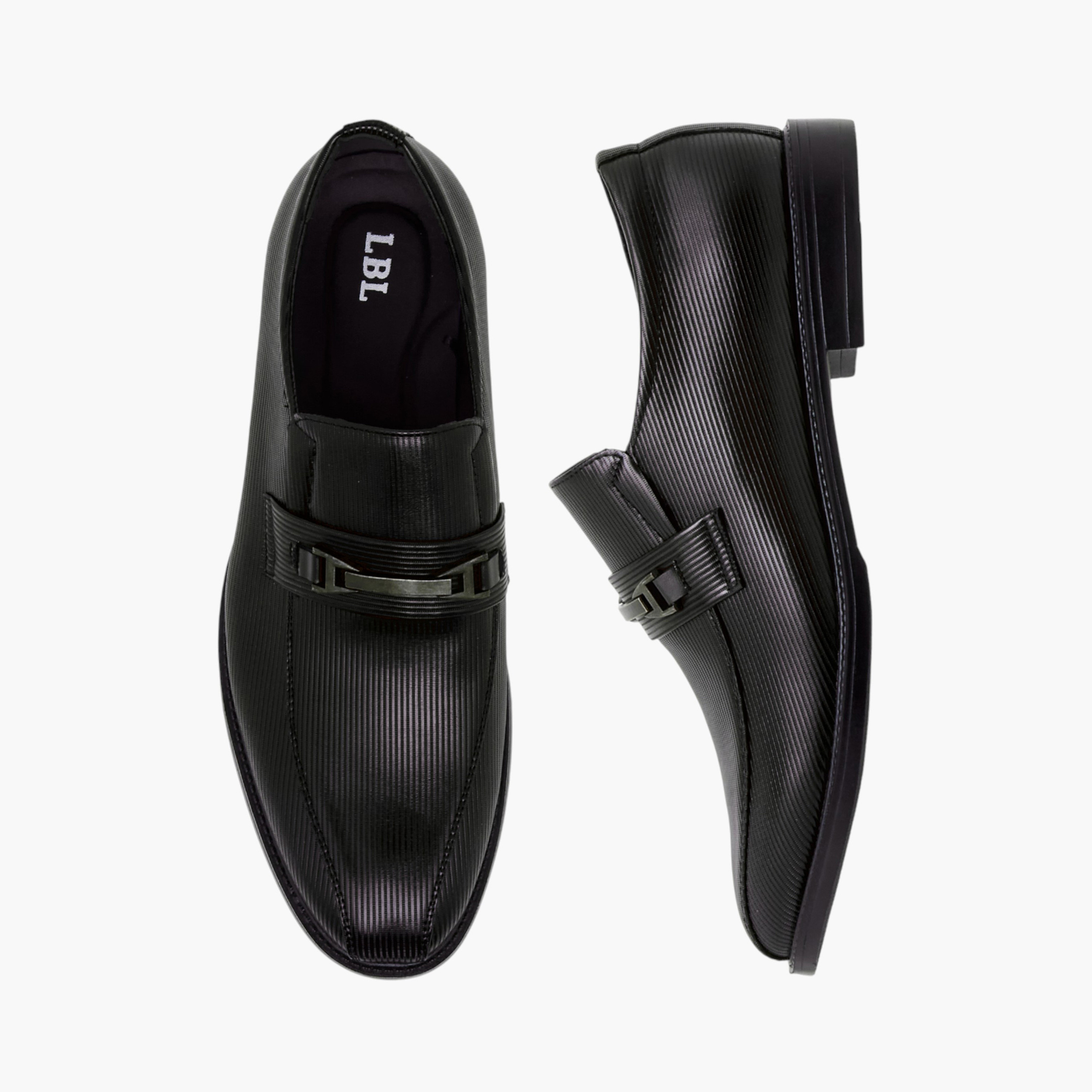 LBL by Shoexpress Men Ribbed Loafers-men-shoes-loafersandmoccasins-image-1