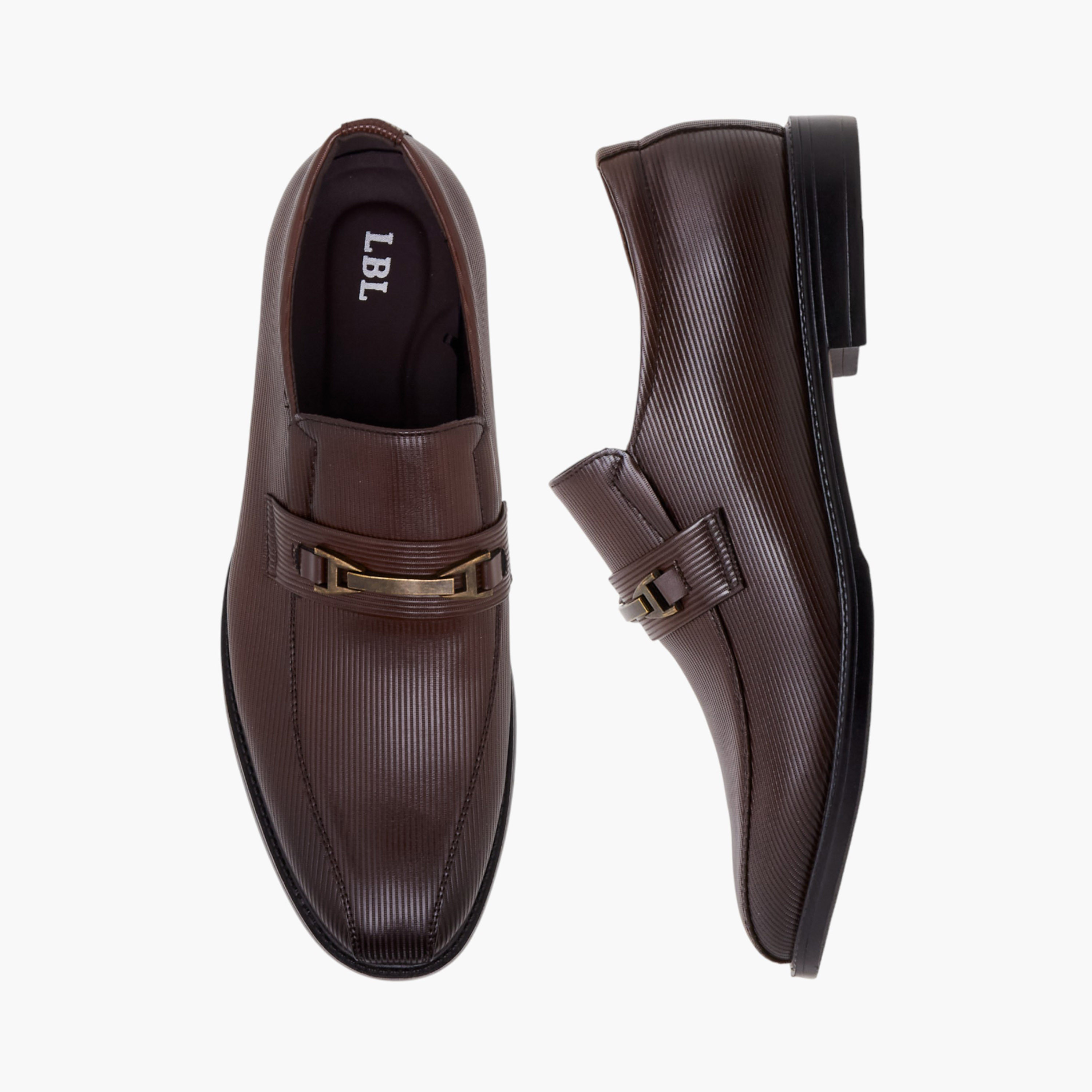 LBL by Shoexpress Men Ribbed Loafers-men-shoes-loafersandmoccasins-image-1