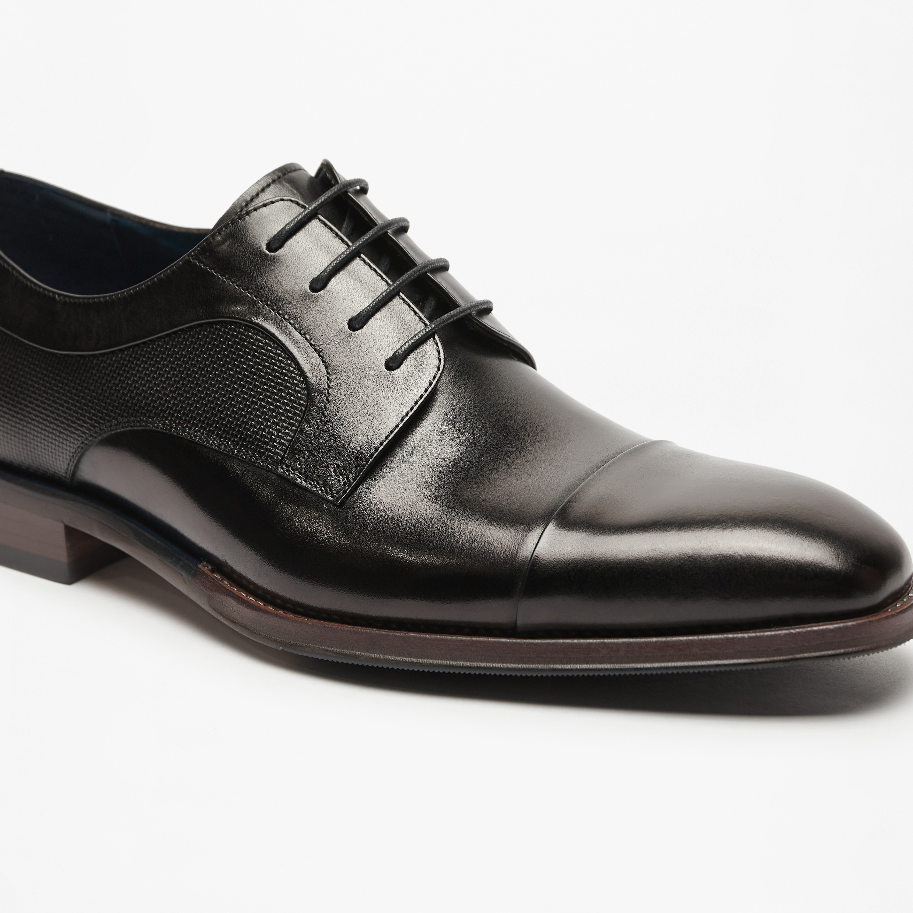 Duchini Men's Leather Lace-Up Derby Shoes-men-shoes-formalshoes-image-6