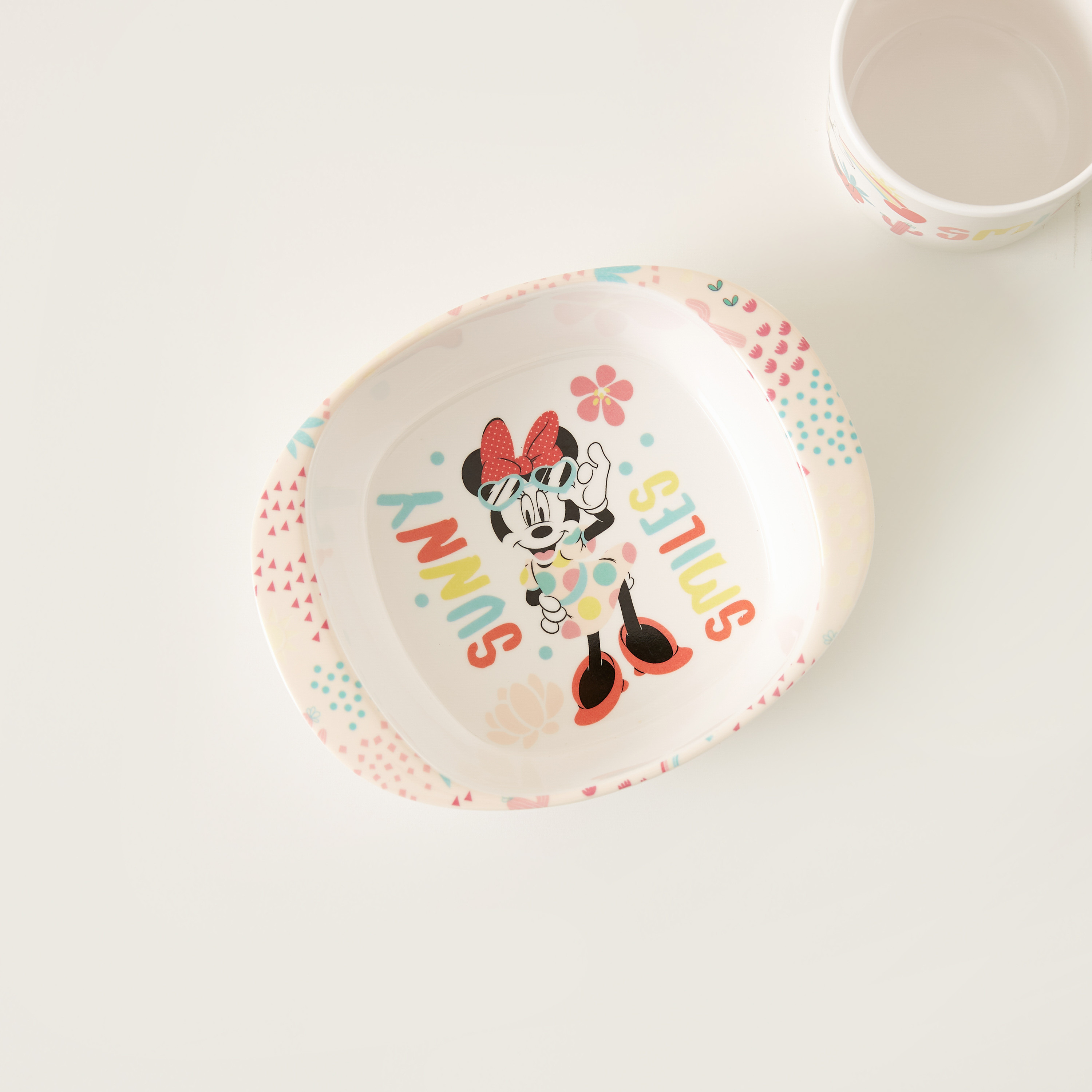 Minnie Mouse Print Bowl-baby-feeding-mealtimeessentials-image-1