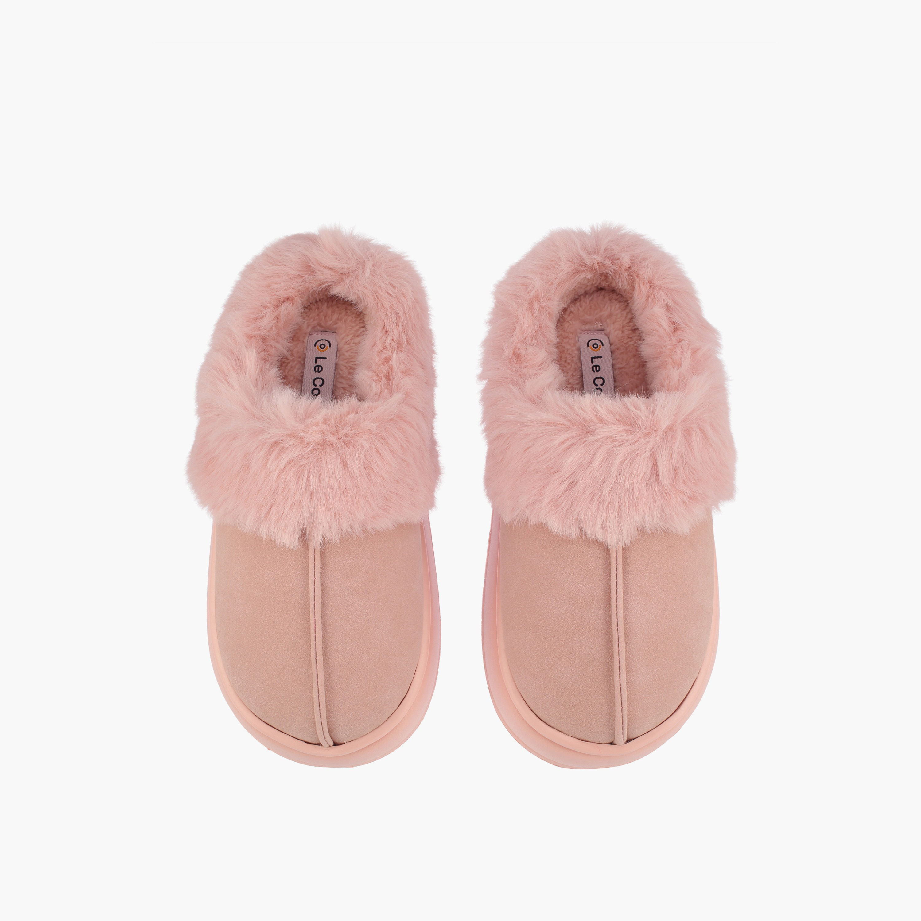 شبشب غرفة نوم فرو صناعي من لو كونفورت-women-shoes-bedroomslippers-image-1