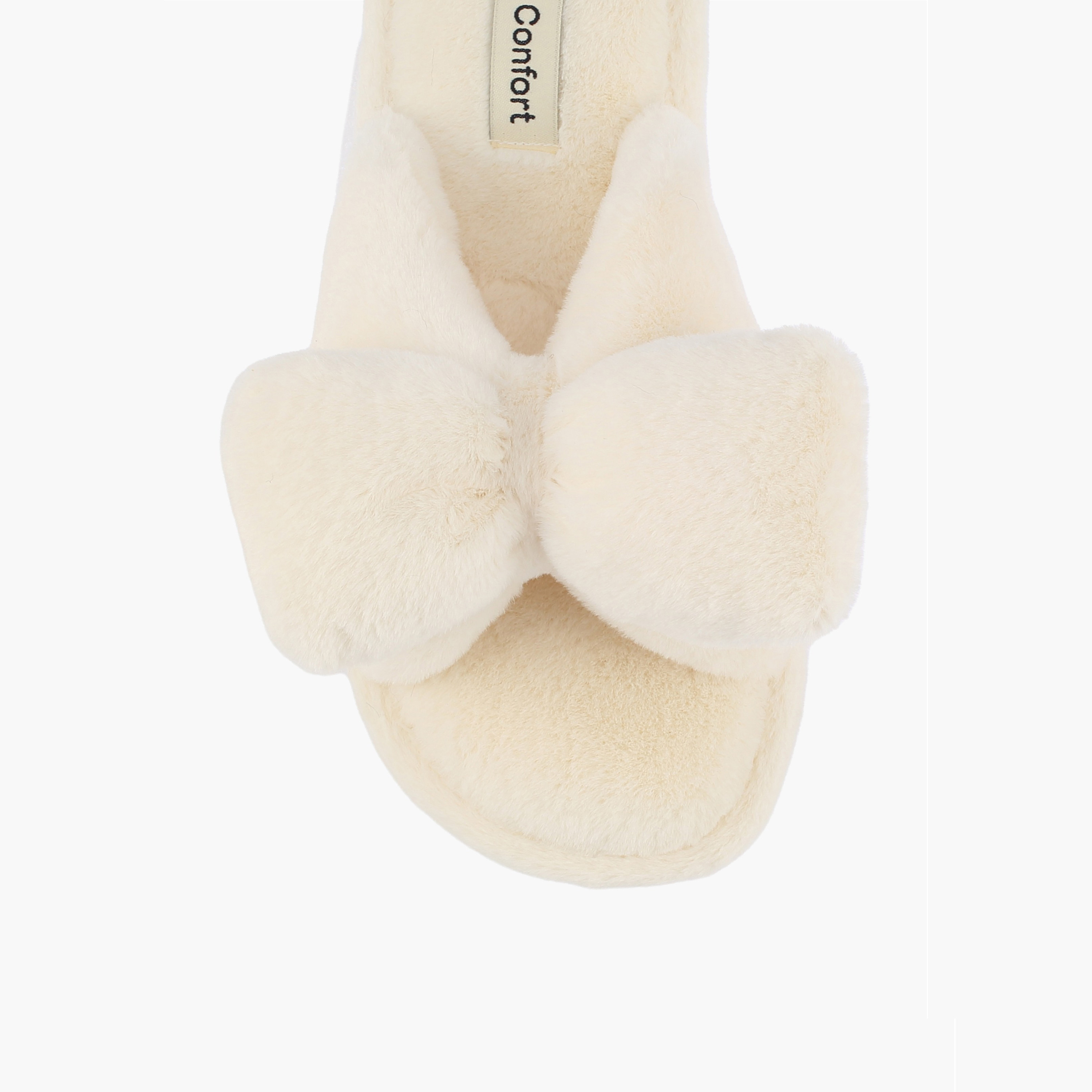 شبشب غرفة نوم بزينة فيونكة للنساء من لو كونفورت-women-shoes-bedroomslippers-image-3