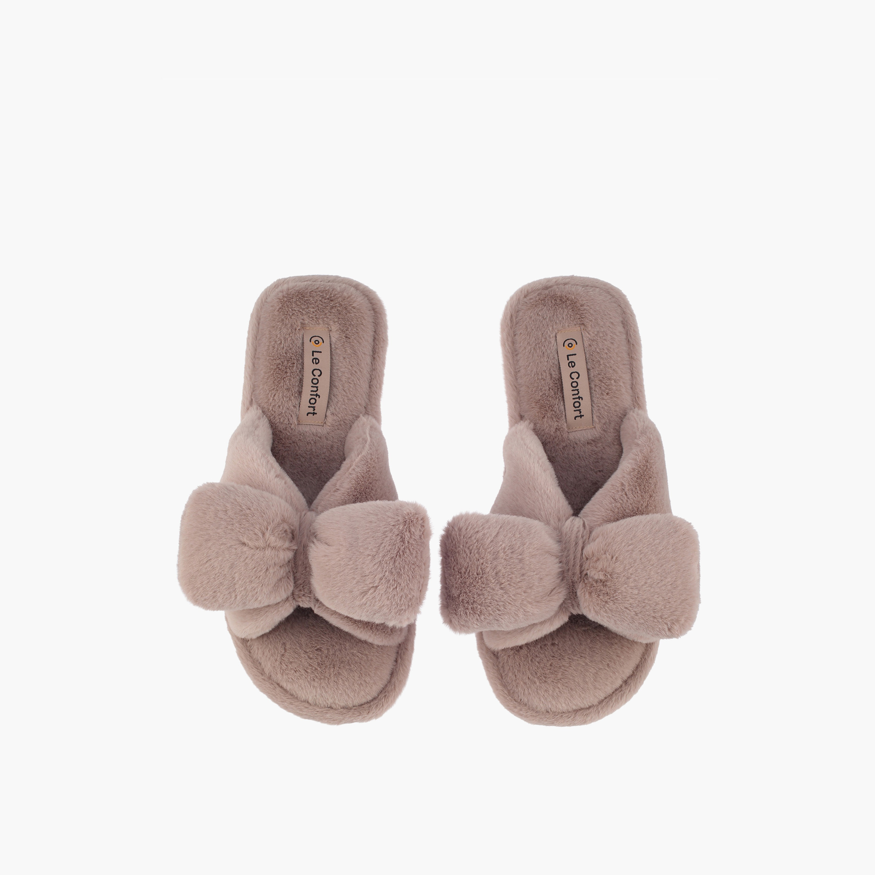 Le Confort Women Bow Accent Bedroom Slippers-women-shoes-bedroomslippers-image-1