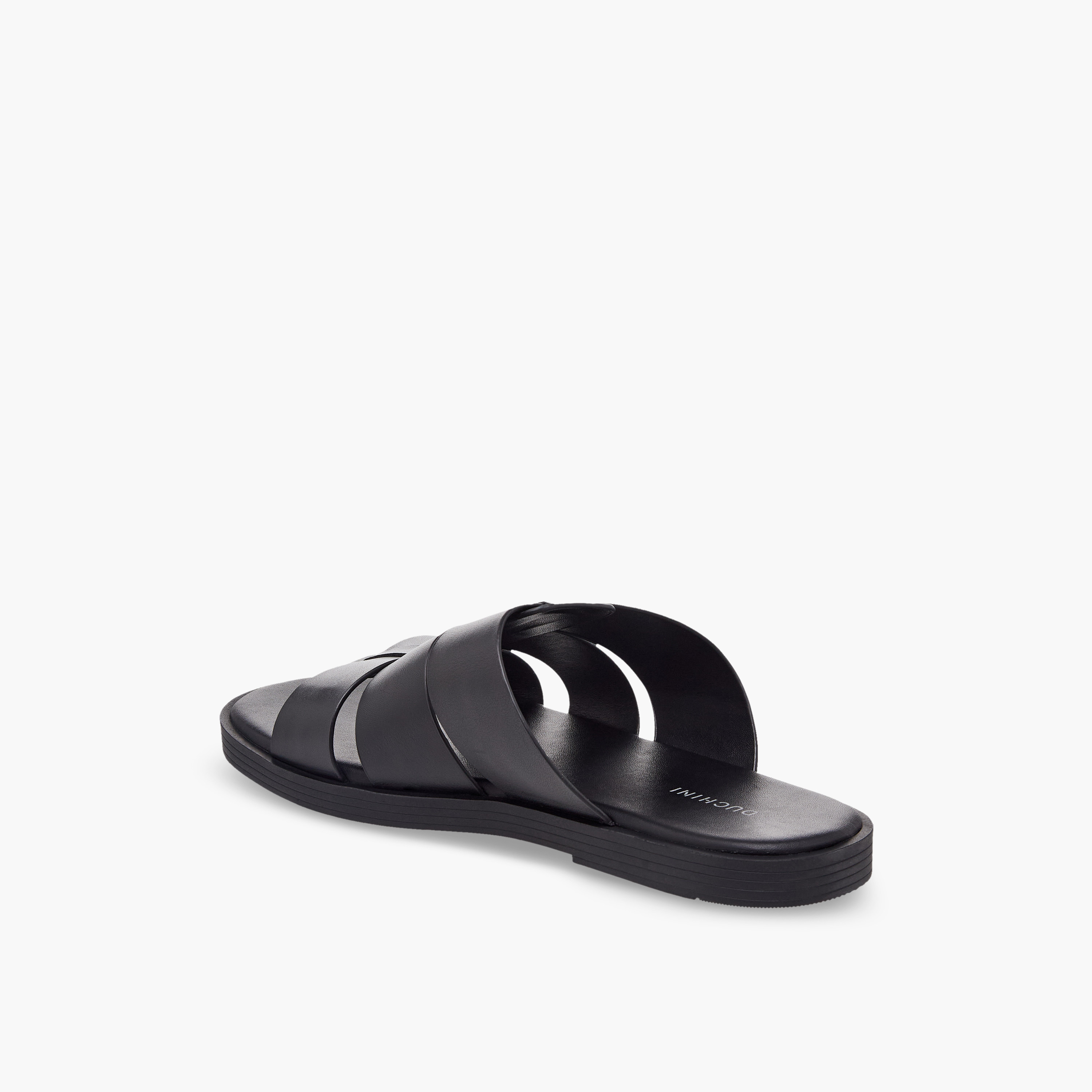 Duchini Men Slip-On Leather Comfort Sandals-men-shoes-sandals-image-4