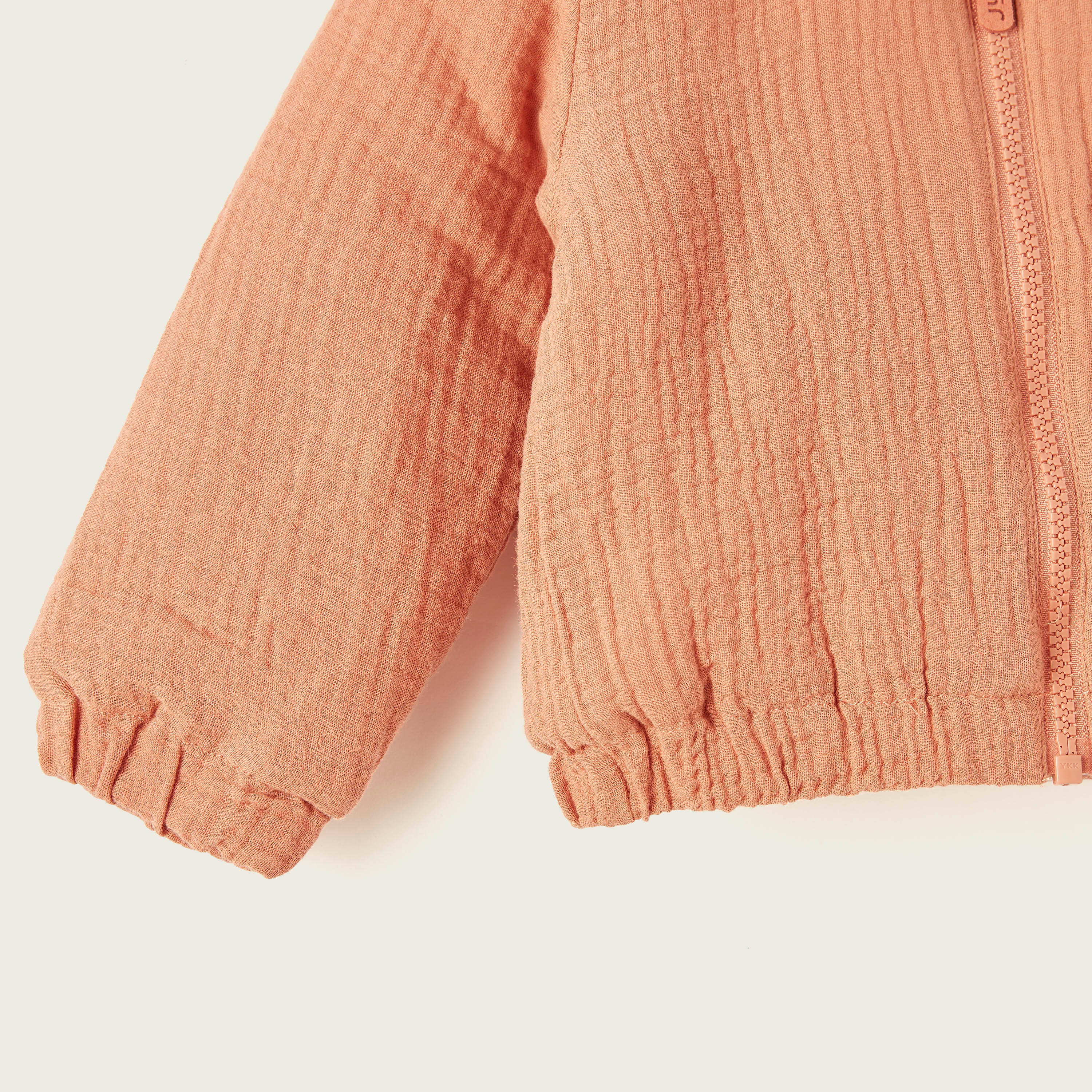 Juniors Solid Hooded Jacket with Long Sleeves and Zip Closure-baby-boys-clothing-winterwear-jacketsandblazers-image-3