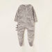 Juniors Textured Coverall with Long Sleeves and Zip Closure-Rompers%2C Dungarees and Jumpsuits-thumbnail-0