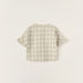 Giggles Checked Print Round Neck Shirt with Short Sleeves-Shirts-thumbnail-3