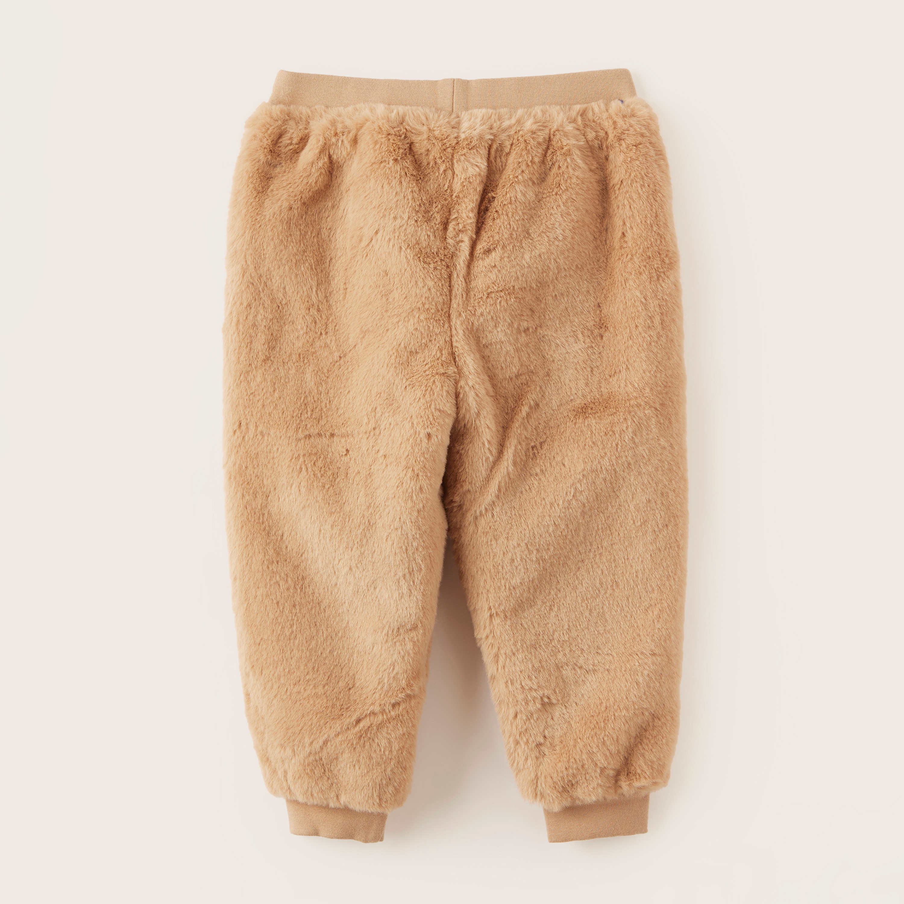 Giggles Plush Jog Pants with Drawstring Closure-baby-boys-clothing-bottoms-joggersandtrackpants-image-4