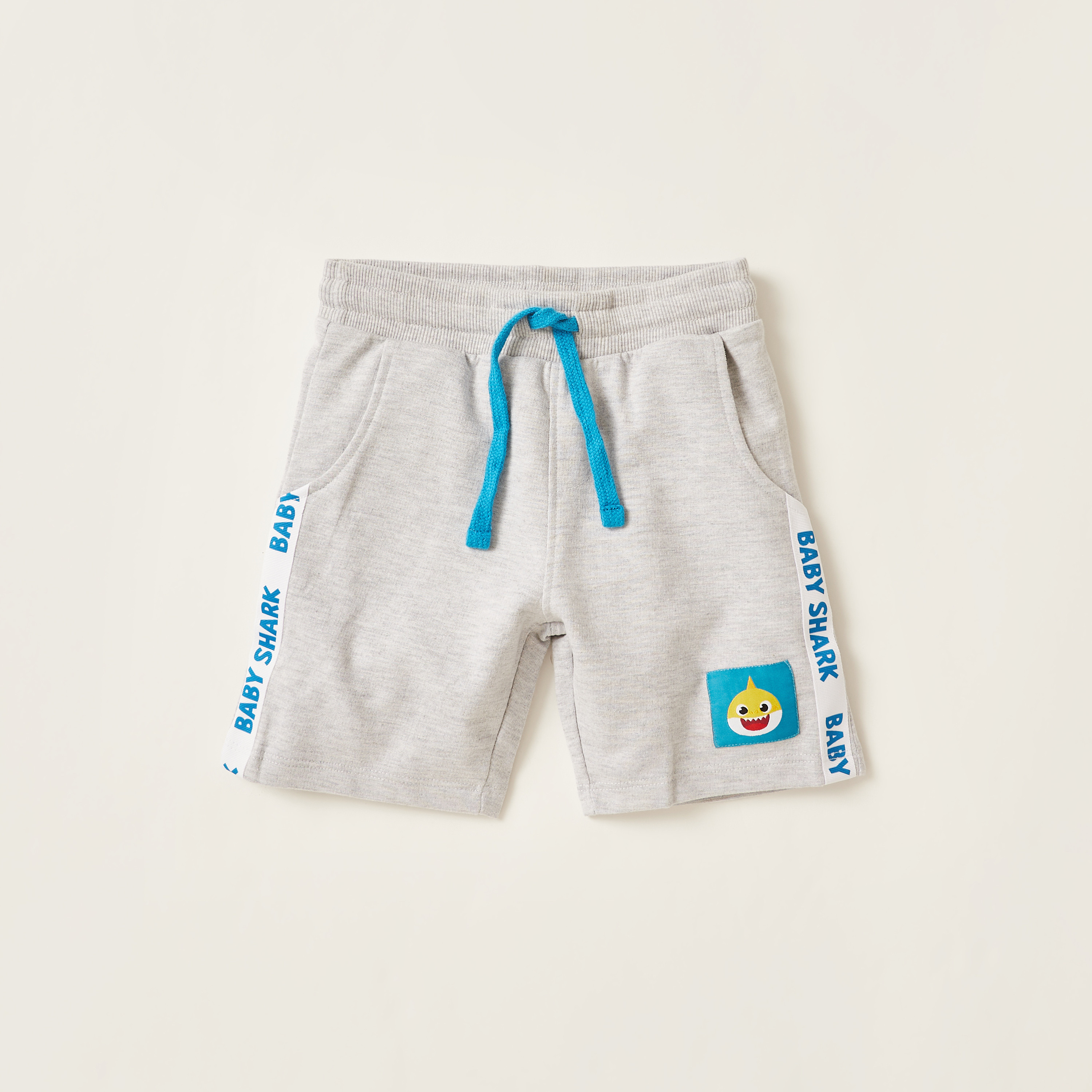 Printed Round Neck T-shirt and Shorts Set-baby-boys-clothing-setsandcoords-image-3