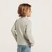 Juniors Solid Turtle Neck T-shirt with Long Sleeves-T Shirts-thumbnail-3