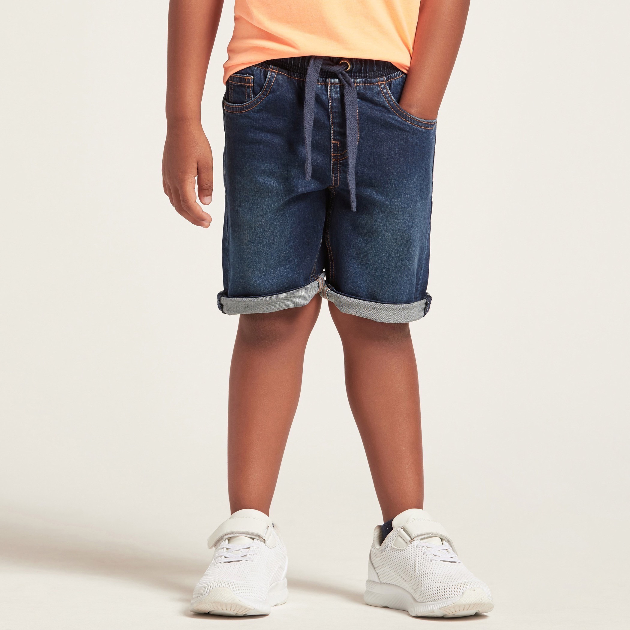 شورت دنيم بقصّة عادية من جونيورز-baby-boys-clothing-bottoms-shorts-image-3