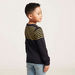 Juniors Striped Cardigan with Long Sleeves-Sweaters and Cardigans-thumbnail-3