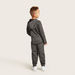 Juniors Textured Jacket with Long Long Sleeves and Jog Pants Set-Clothes Sets-thumbnail-3