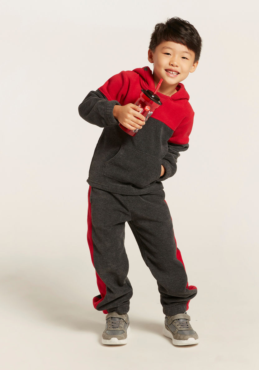 Juniors Colourblock Hooded Sweatshirt and Jog Pants Set-Clothes Sets-image-0