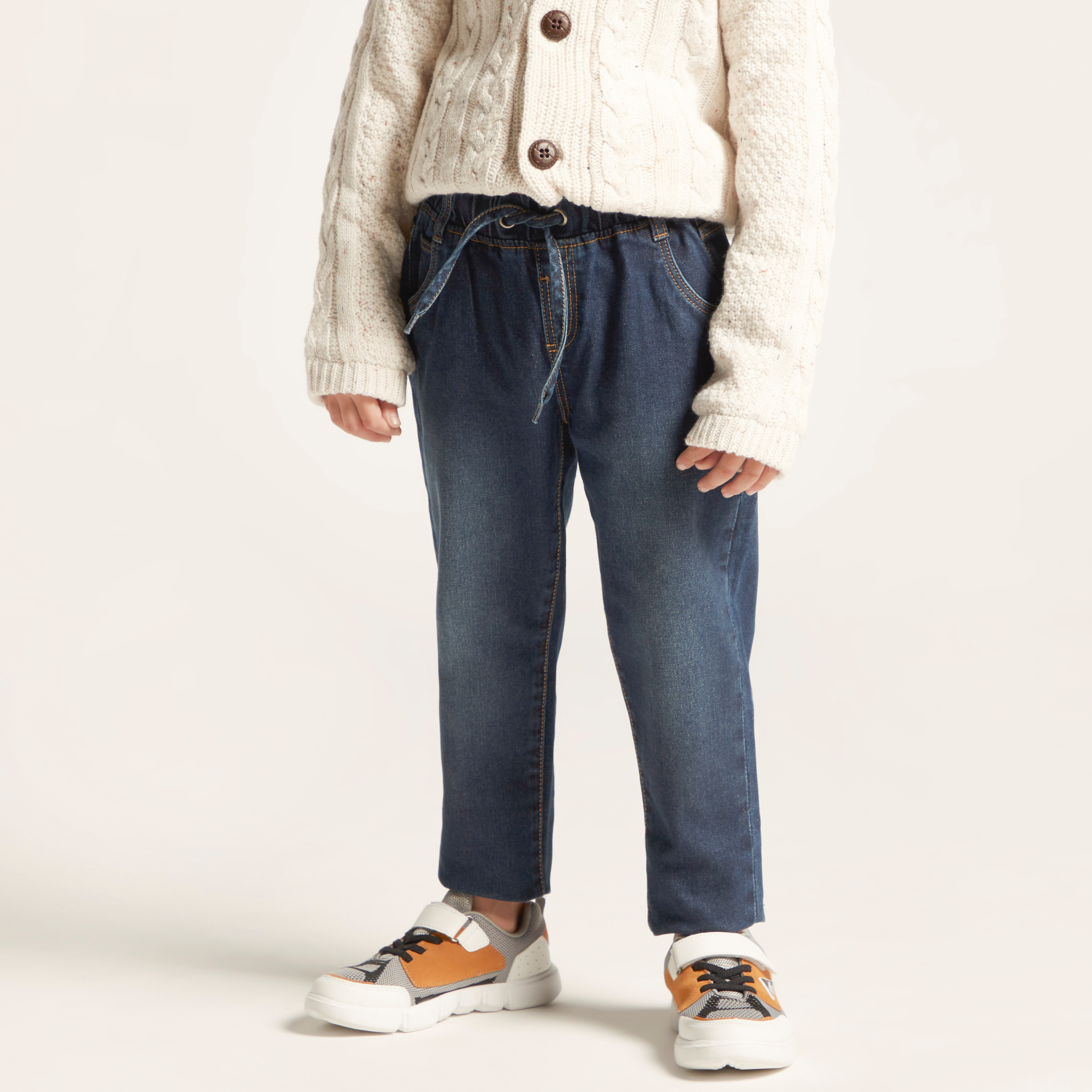 Juniors Boys' Baggy Fit Jeans-boys-clothing-bottoms-jeans-image-2