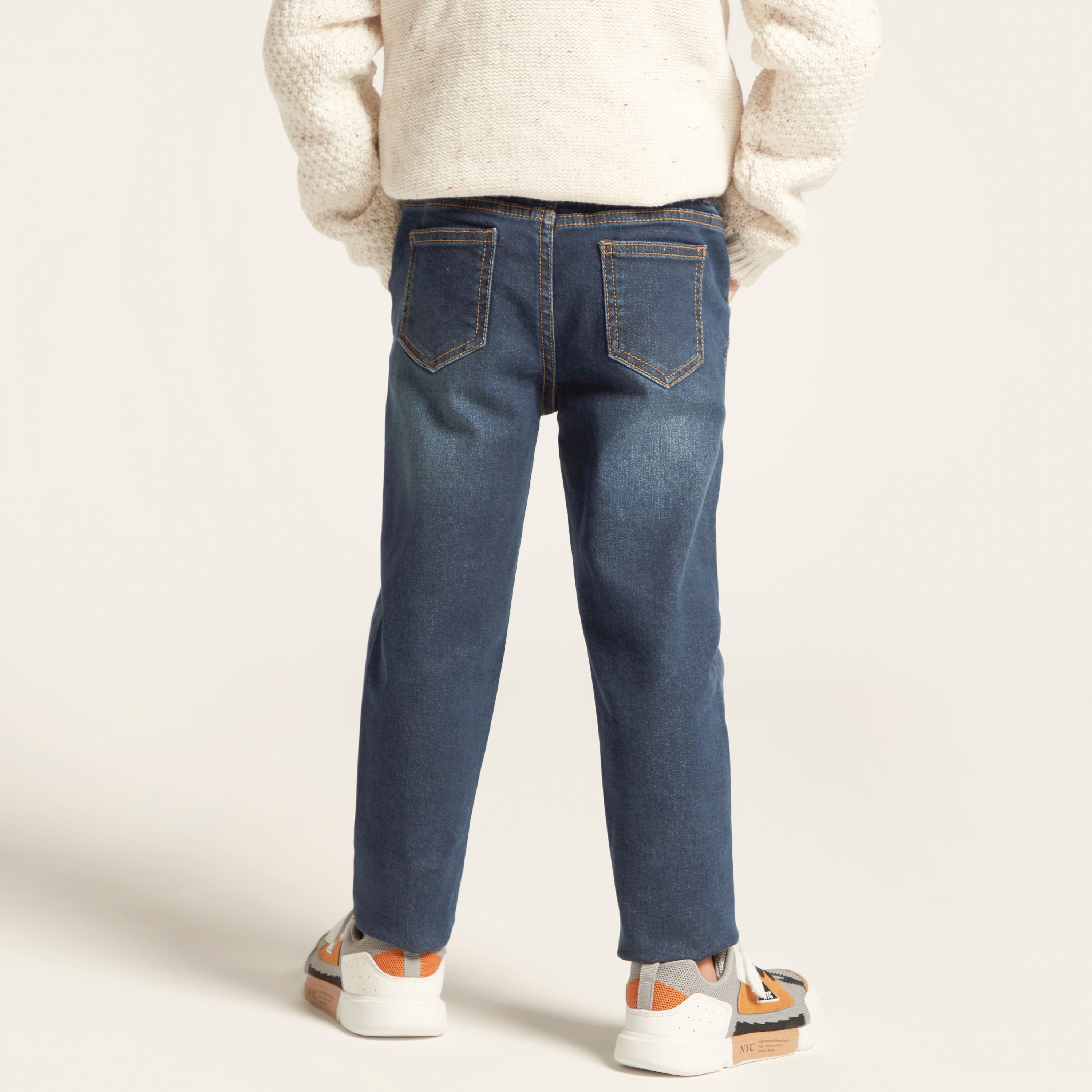 Juniors Boys' Baggy Fit Jeans-boys-clothing-bottoms-jeans-image-4