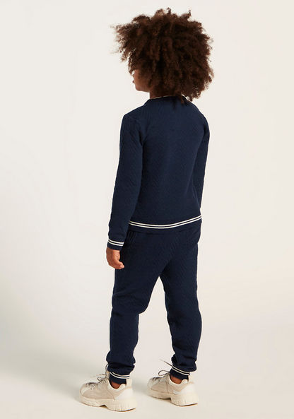 Textured Pullover and Jog Pants Set-Clothes Sets-image-4