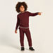 Textured Pullover and Jog Pants Set-Clothes Sets-thumbnailMobile-1