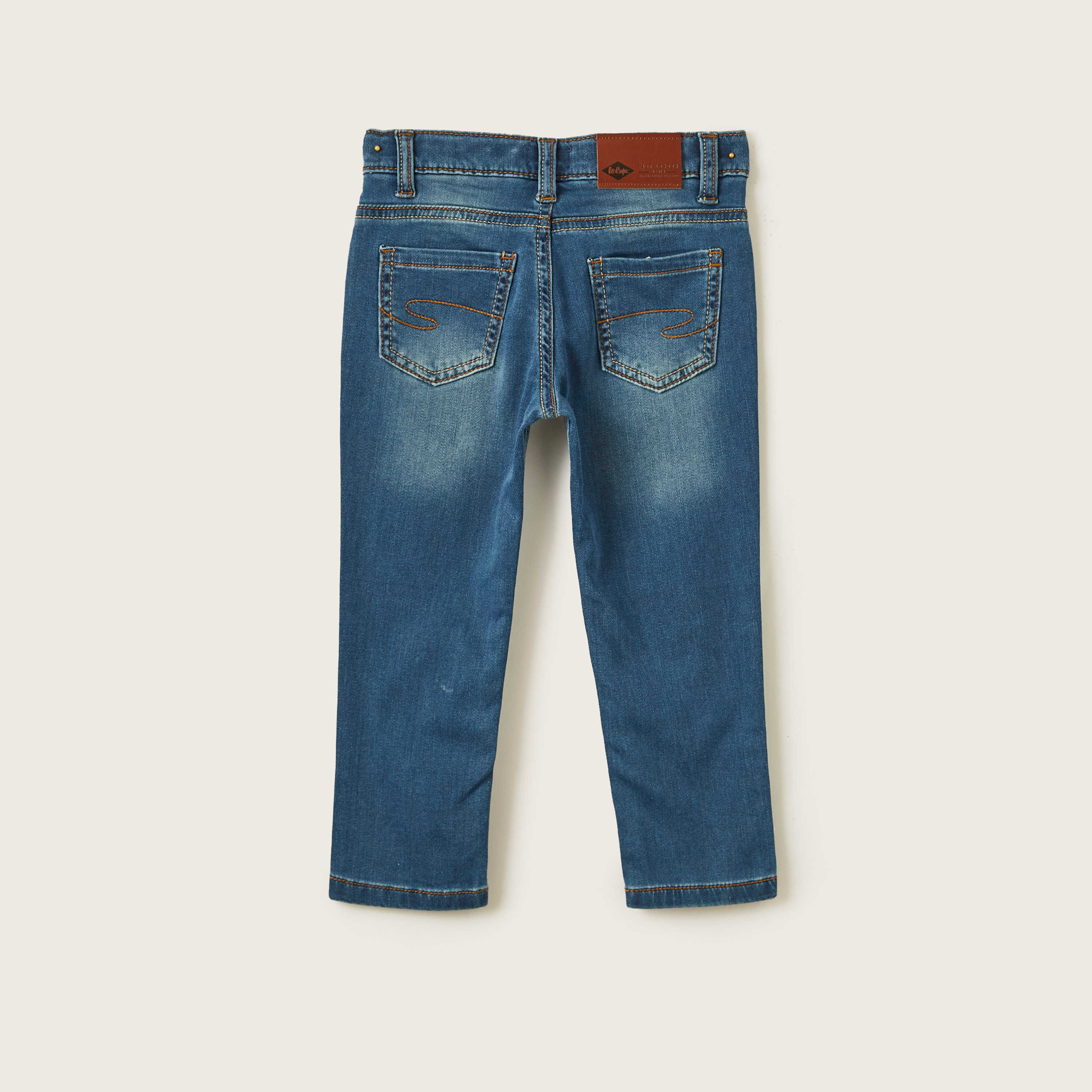 بنطلون جينز بقصّة عادية من لي كوبر-boys-clothing-bottoms-jeans-image-4