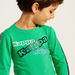 Kappa Graphic Print T-shirt with Long Sleeves-Tops-thumbnail-2