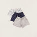 Juniors Assorted Knit Shorts with Pockets and Drawstring Closure - Set of 3-Shorts-thumbnail-0