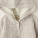 Juniors Textured Cardigan with Long Sleeves and Hood-Sweaters and Cardigans-thumbnail-1